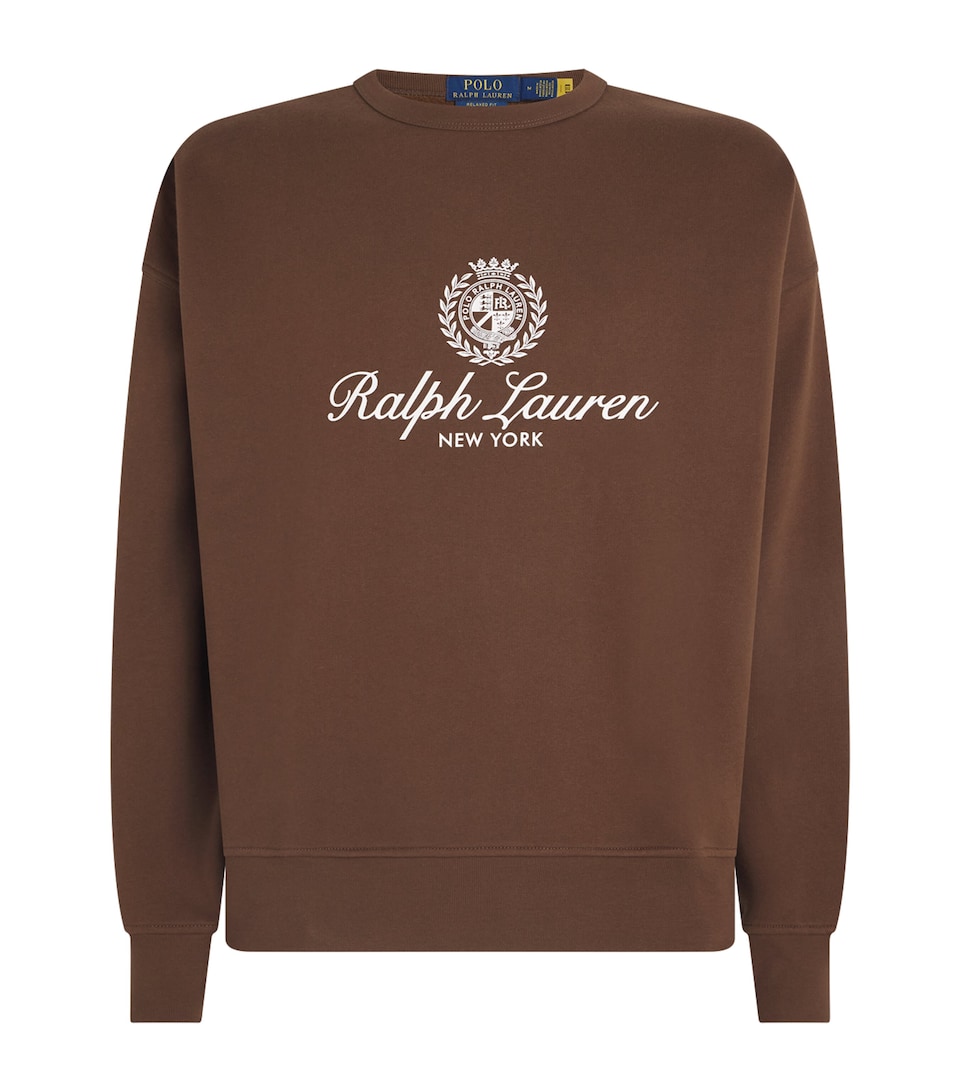 Cotton-Blend Logo Sweatshirt