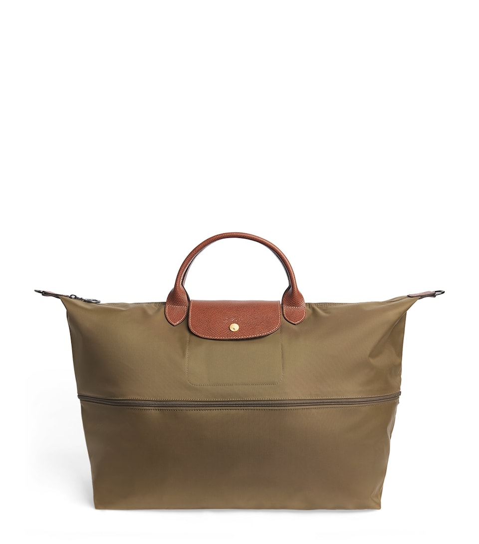 Longchamp Expandable Le Pliage Original Travel Bag Olive