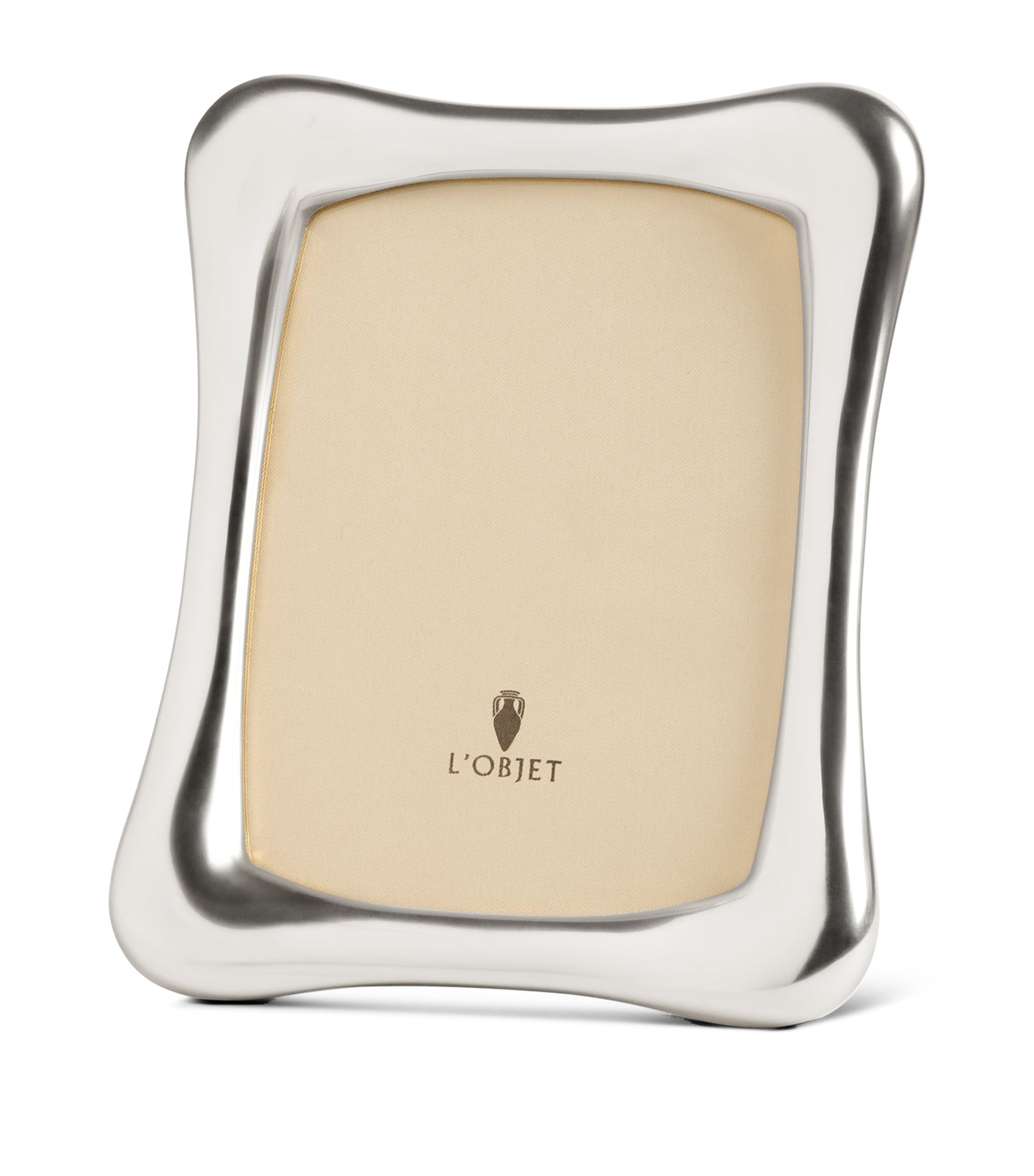 L'Objet Anton Photo Frame (5” x 7”) Platinum