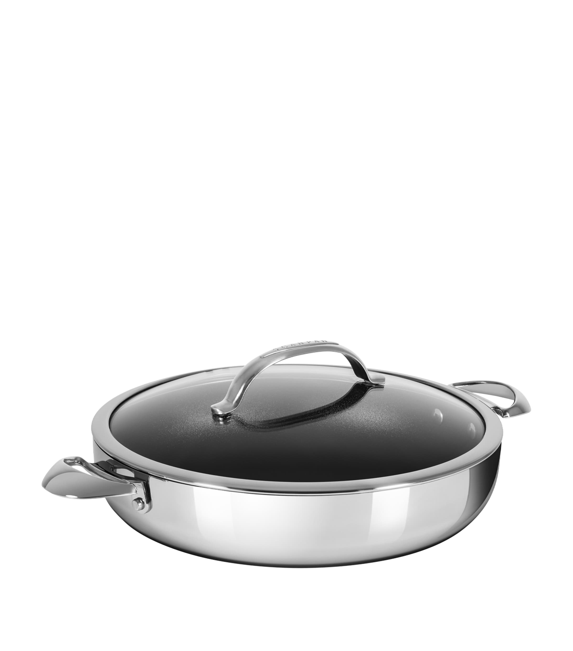 Scanpan HaptIQ Chef Pan with Lid (32cm) Steel