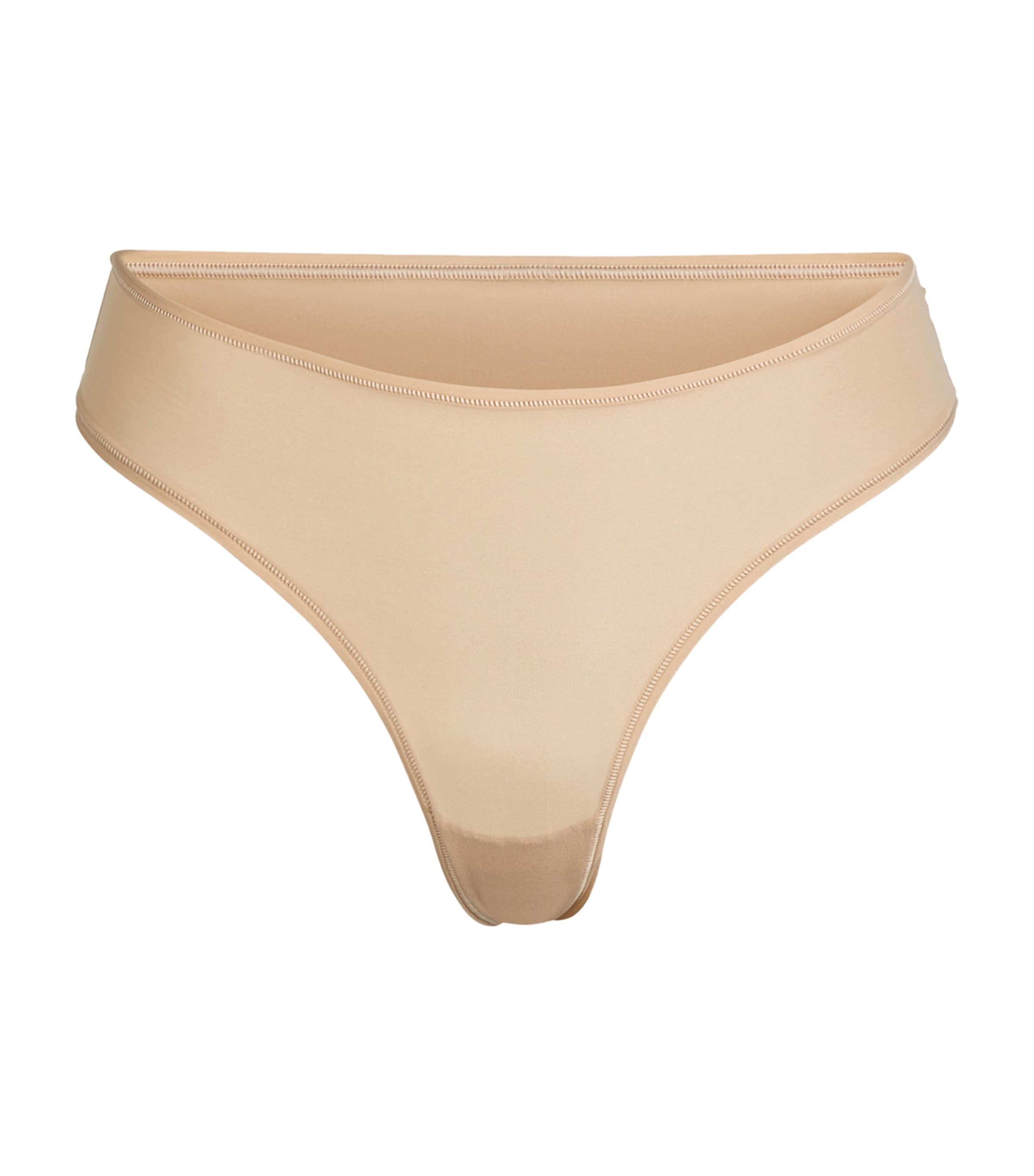 Skims Womens Fits Everybody Cheeky Thong Clay