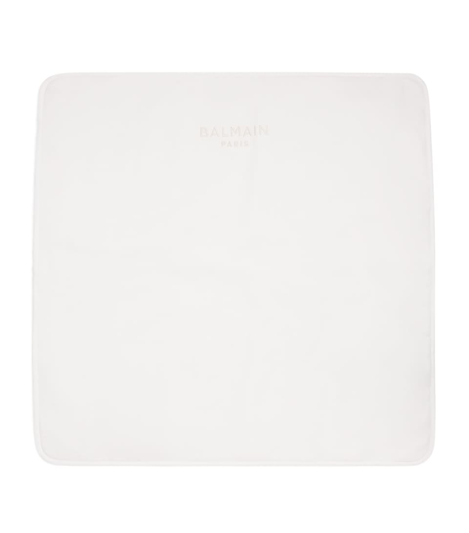 Cotton Monogram Blanket