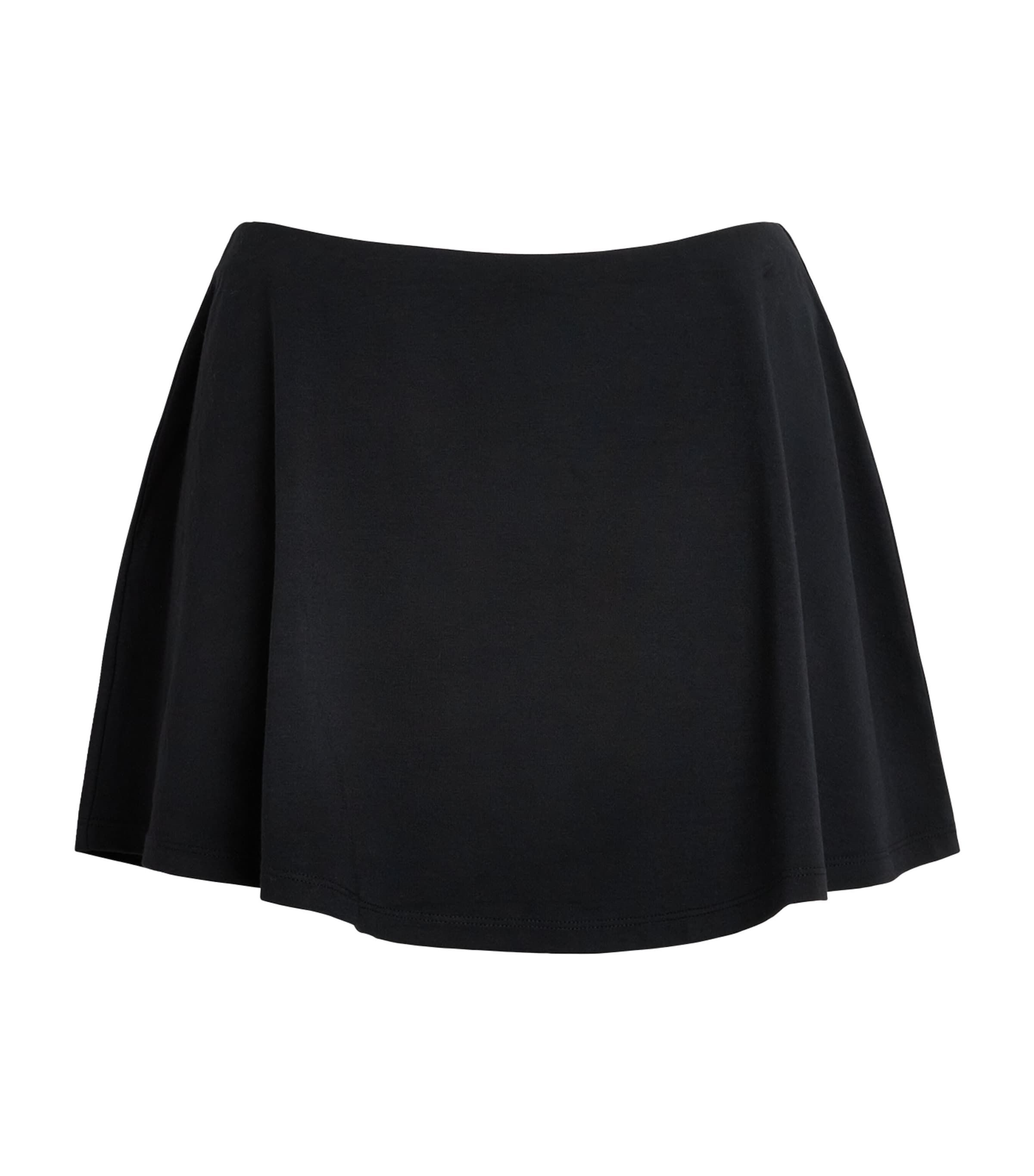 Skims Womens Smooth Layers Mini Skort Obsidian