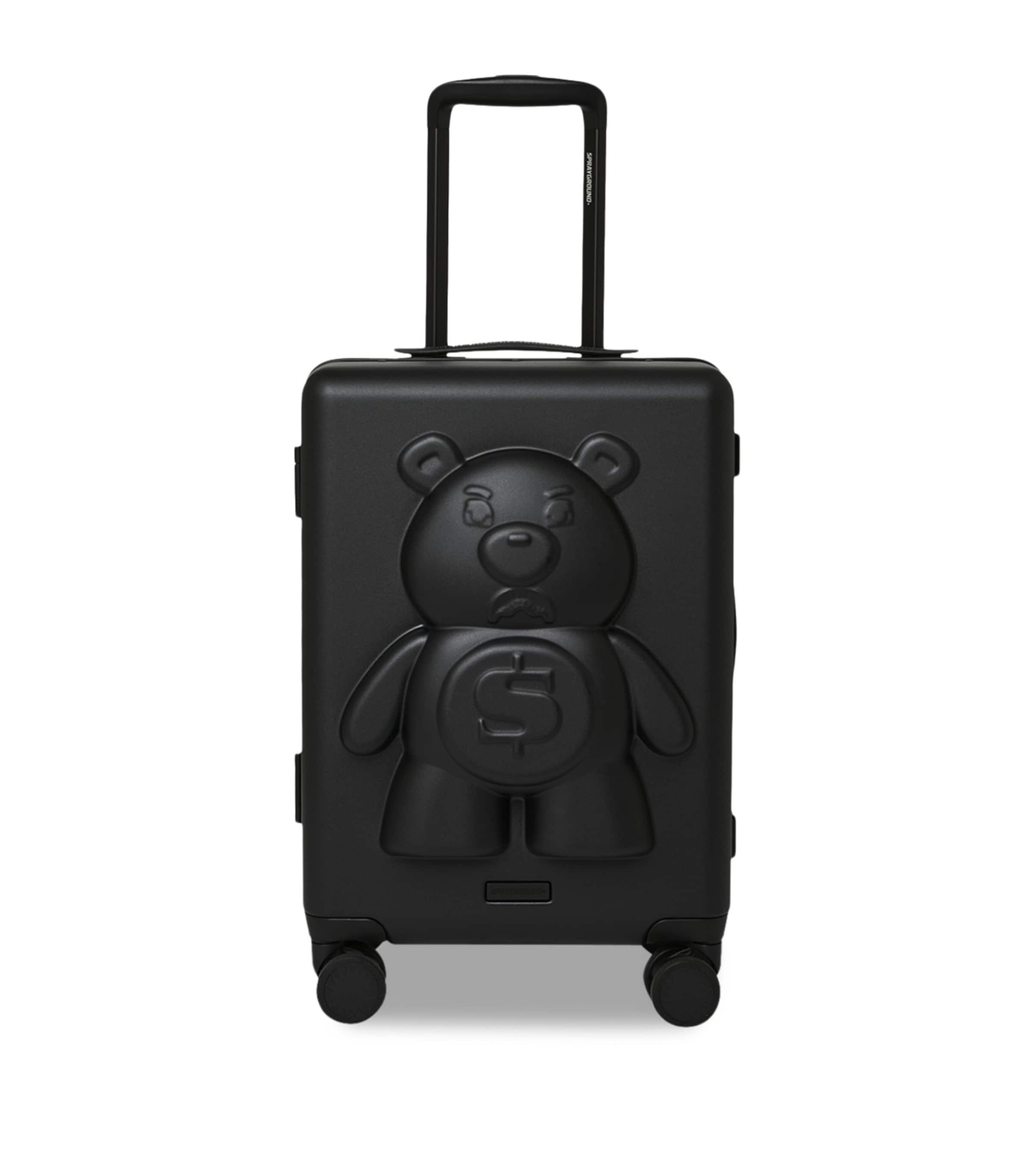 Sprayground Embossed Cabin Suitcase (50cm) Black