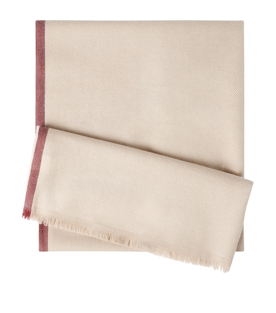 Brunello Cucinelli Wool-Cashmere Scarf