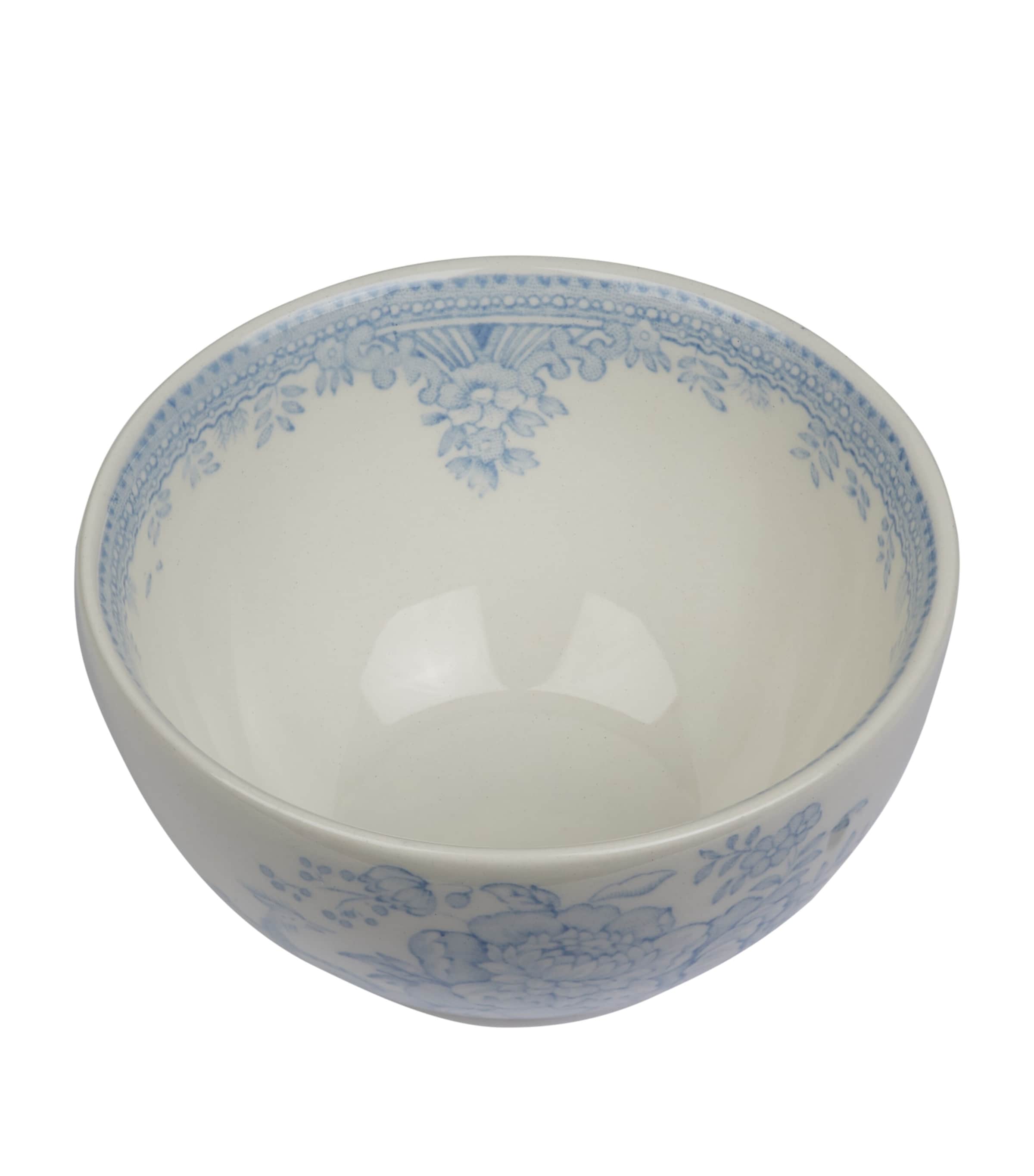 Blue Asiatic Pheasants Sugar Bowl