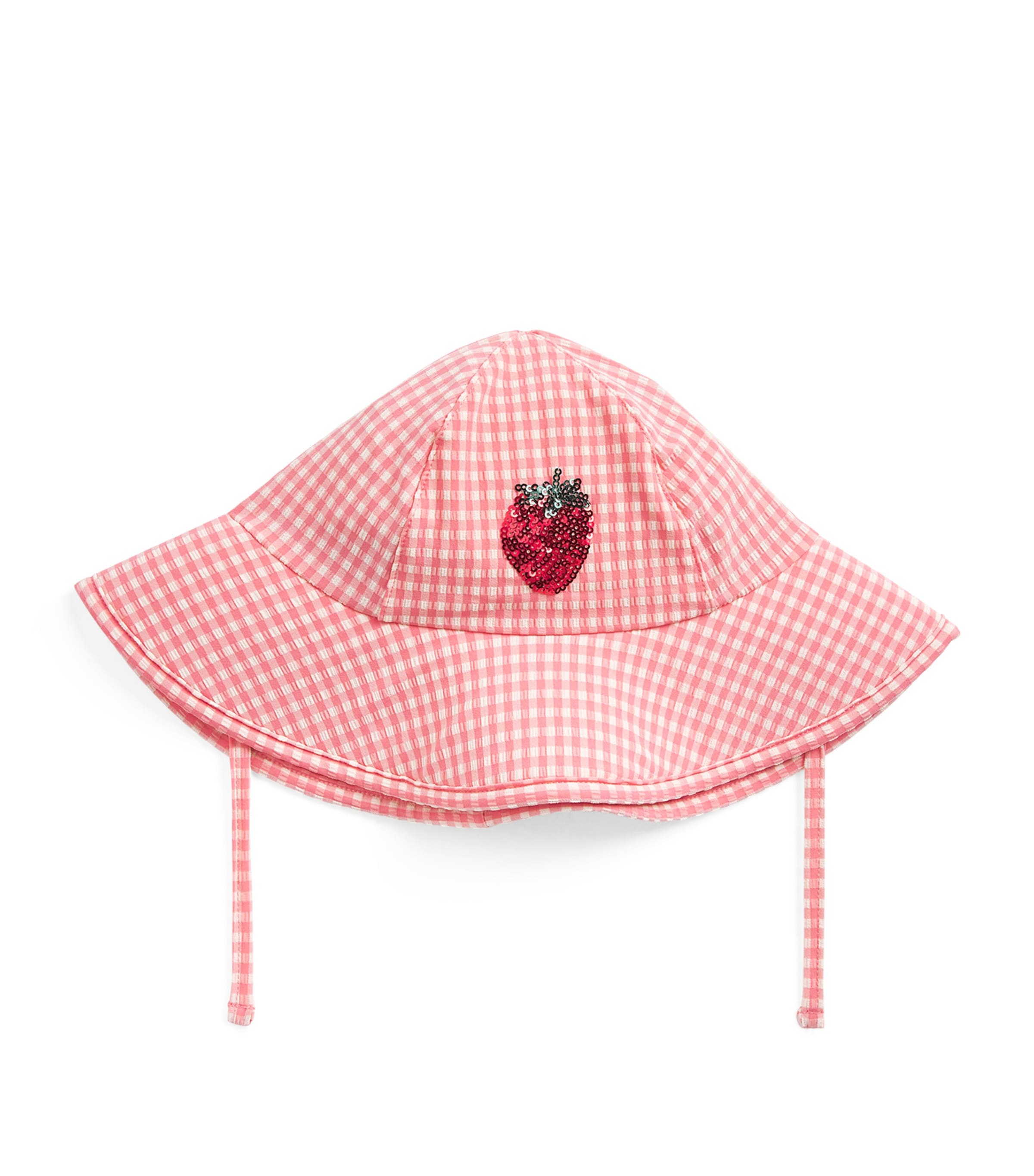 Gingham Etta Swim Hat