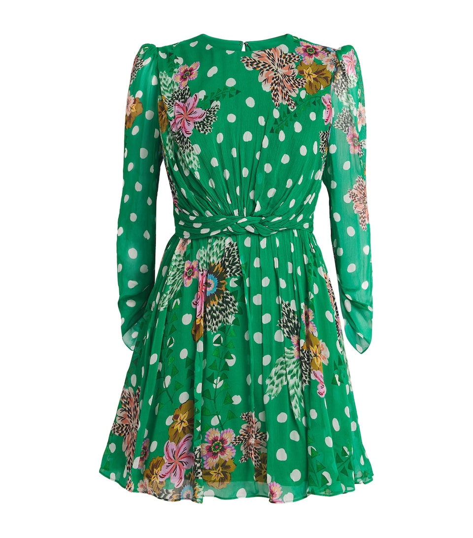 Silk-Blend Blythe-B Mini Dress