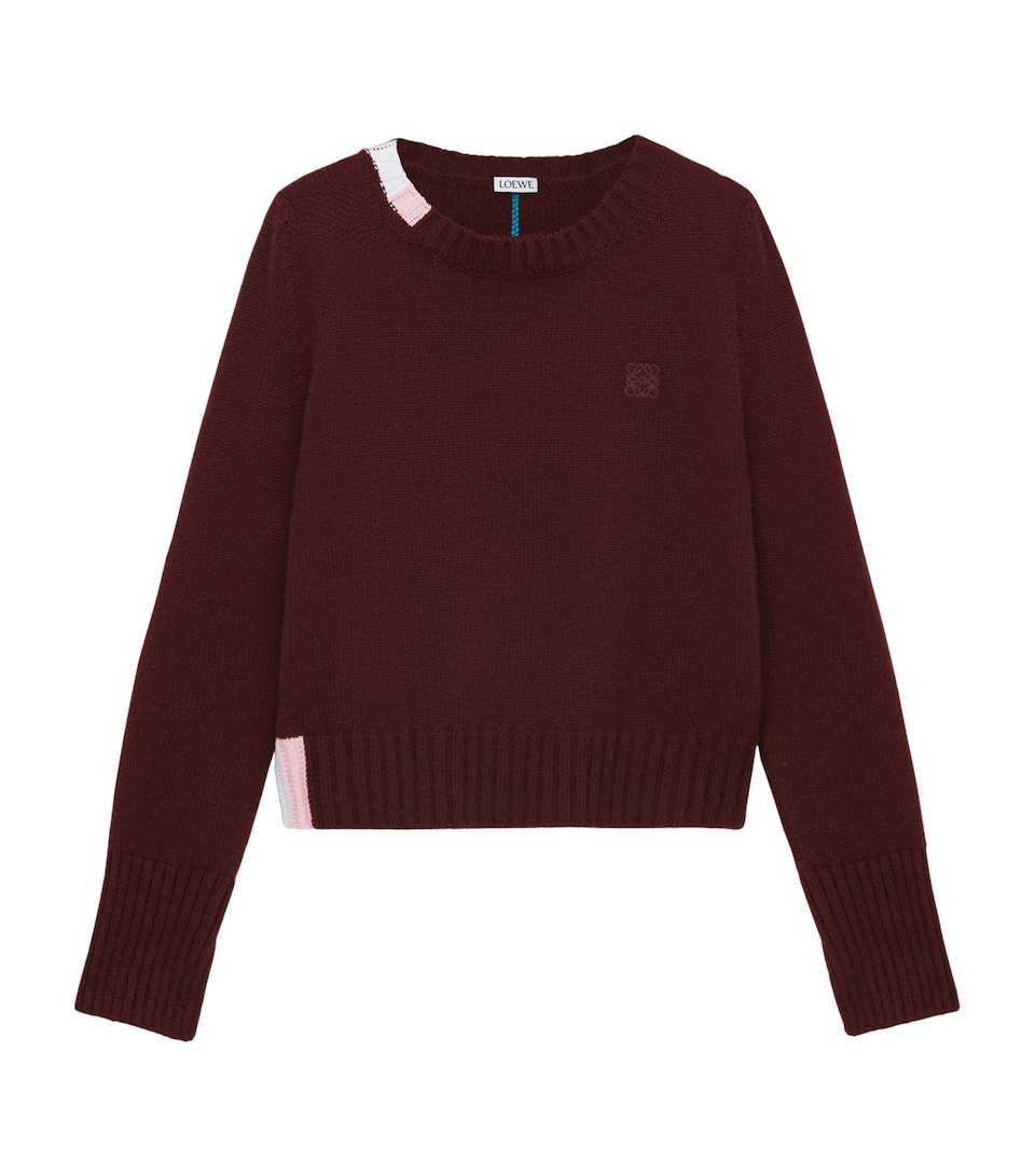 Cashmere Anagram Sweater