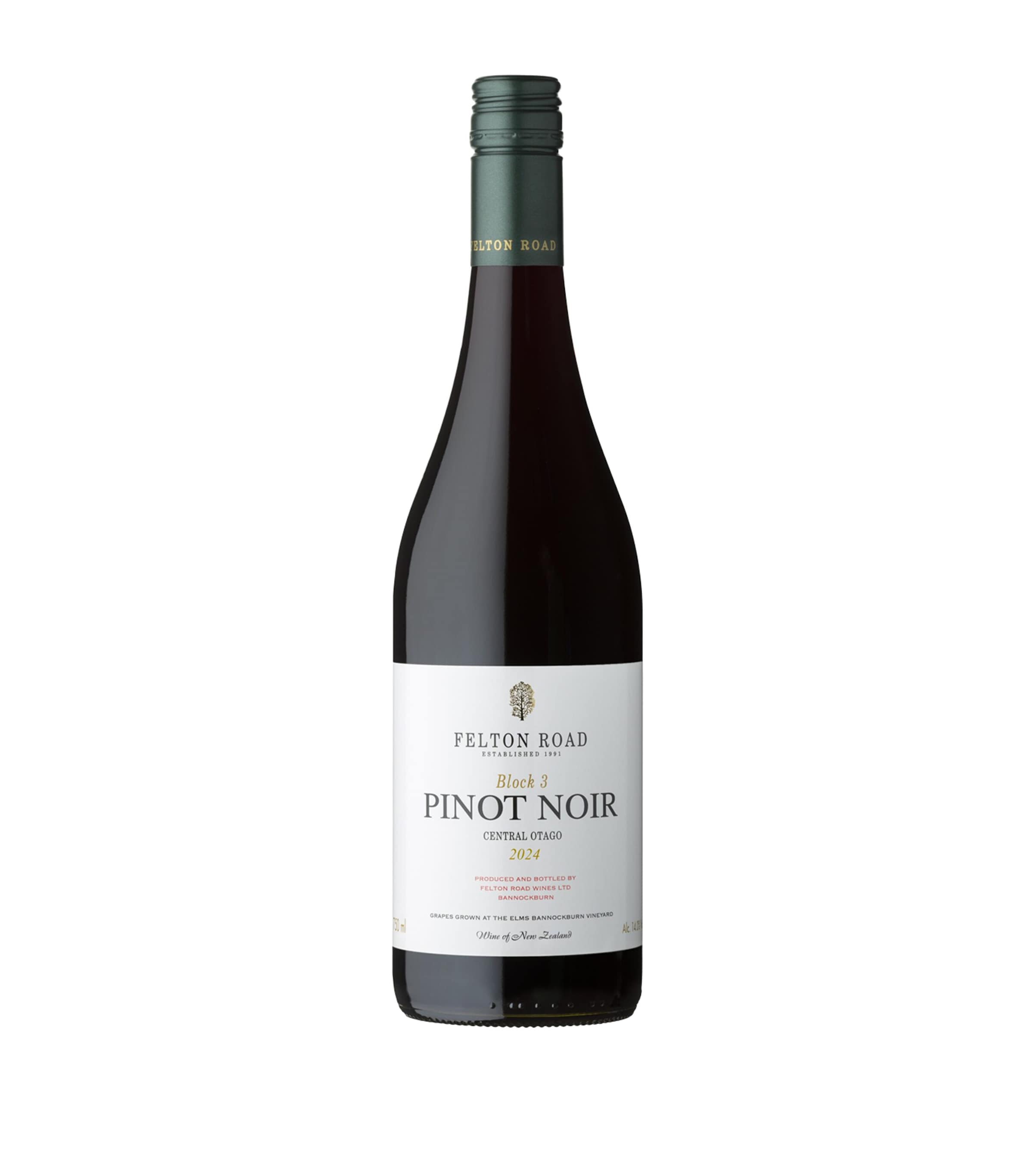 Felton Road Block 3 Pinot Noir 2024 (75cl) - Central Otago, New Zealand