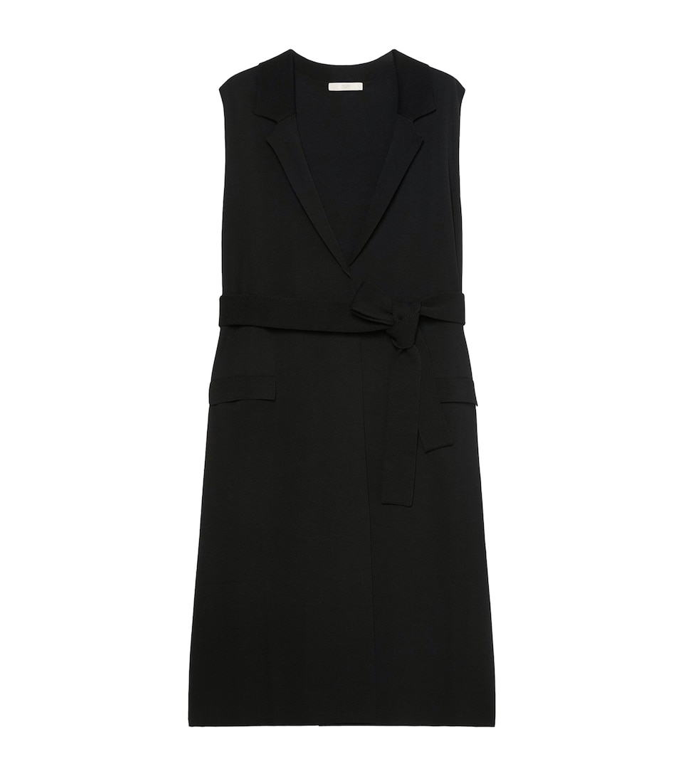 Marina Rinaldi Womens Longline Waistcoat Black
