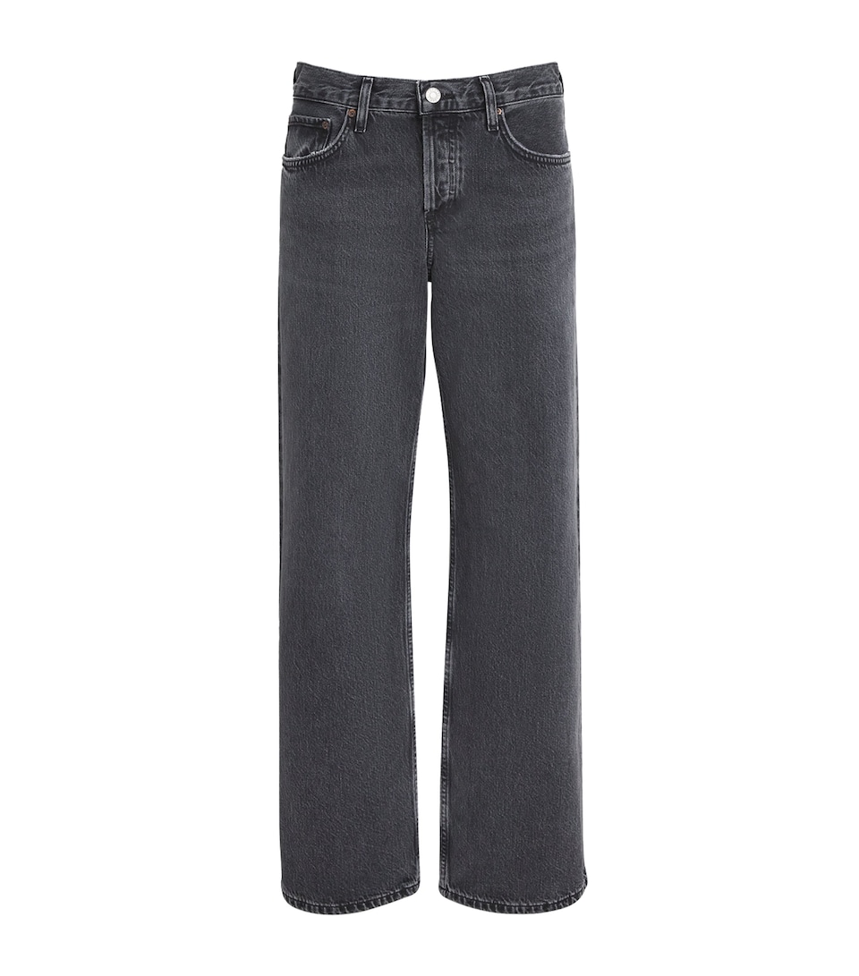 Low-Rise Loose Jeans