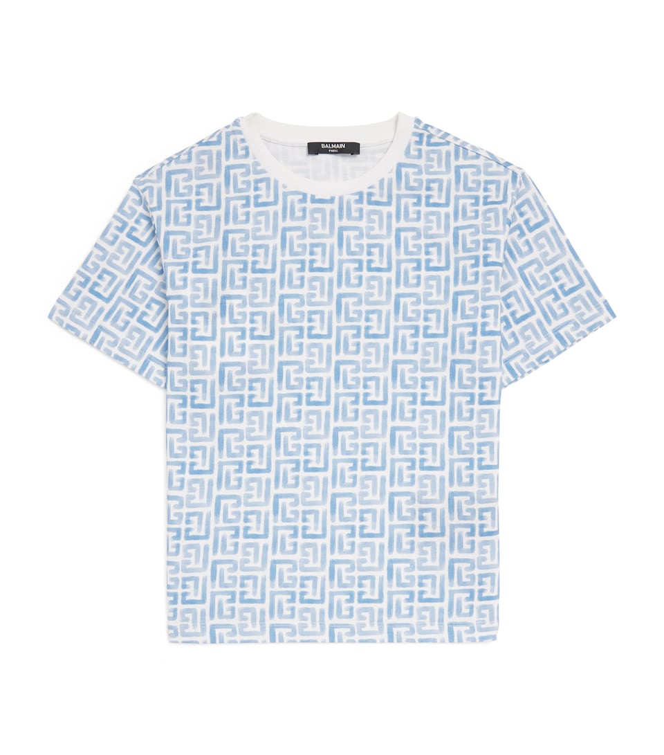 Cotton Monogram T-Shirt (4-14 Years)