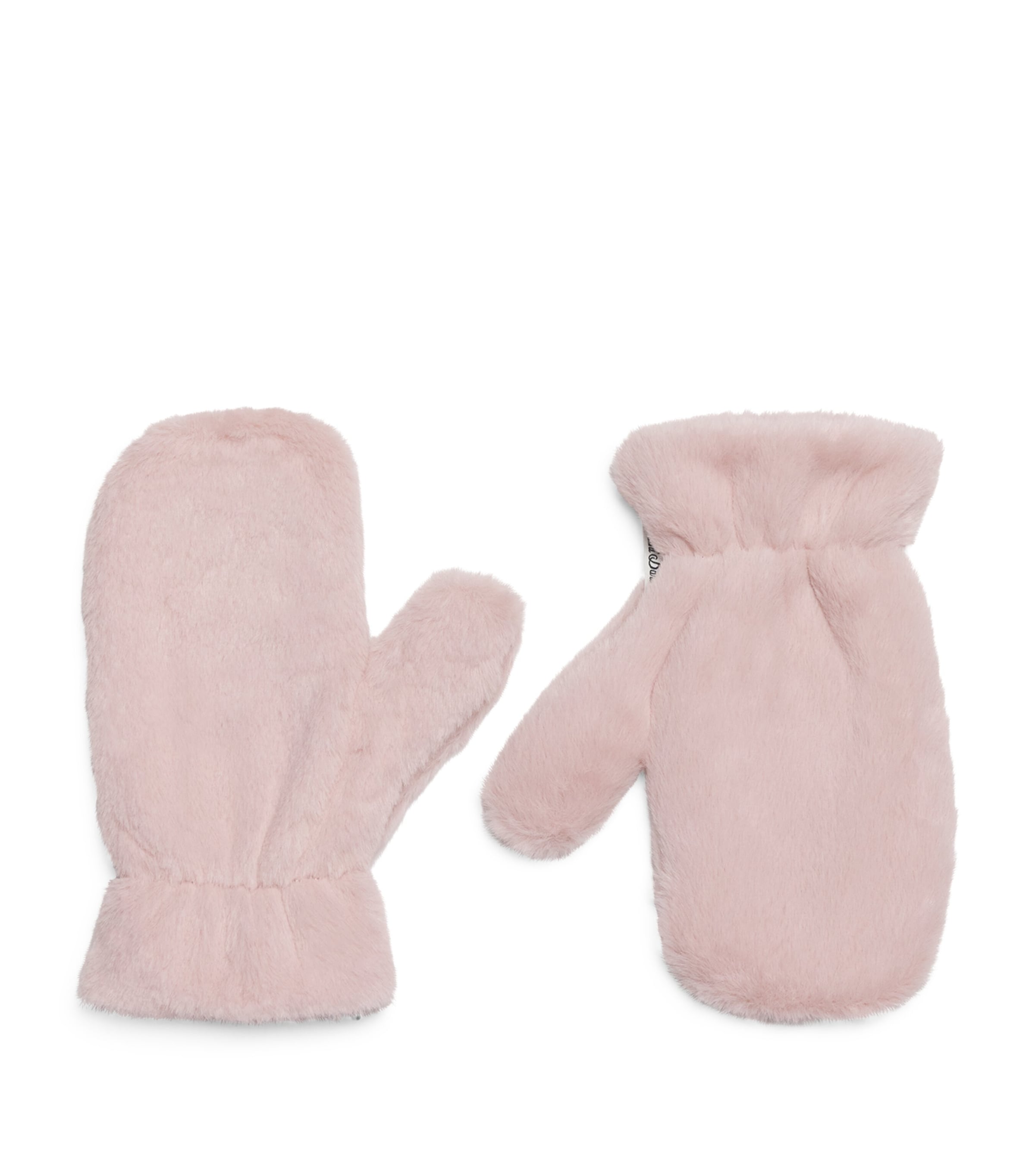 Faux-Fur Muffy Mittens