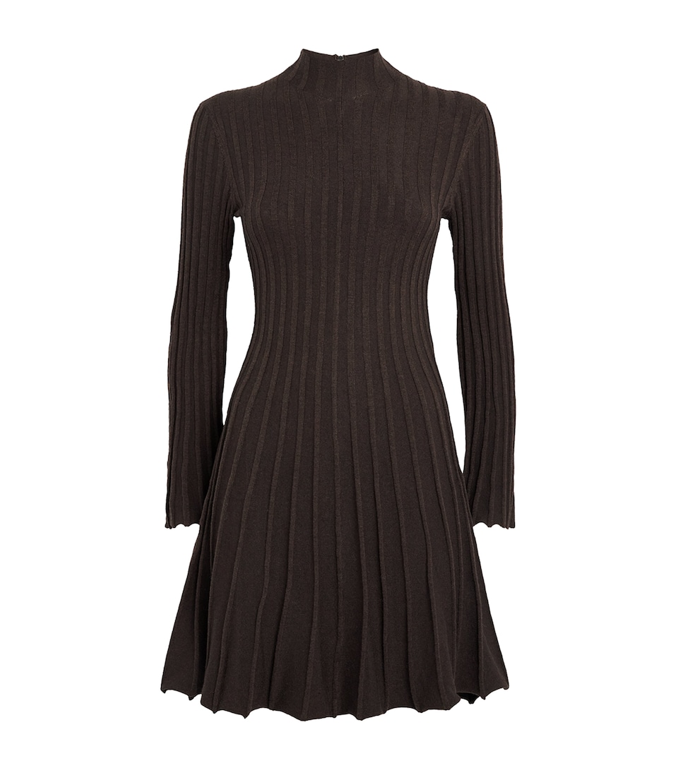 Long-Sleeve Mini Dress