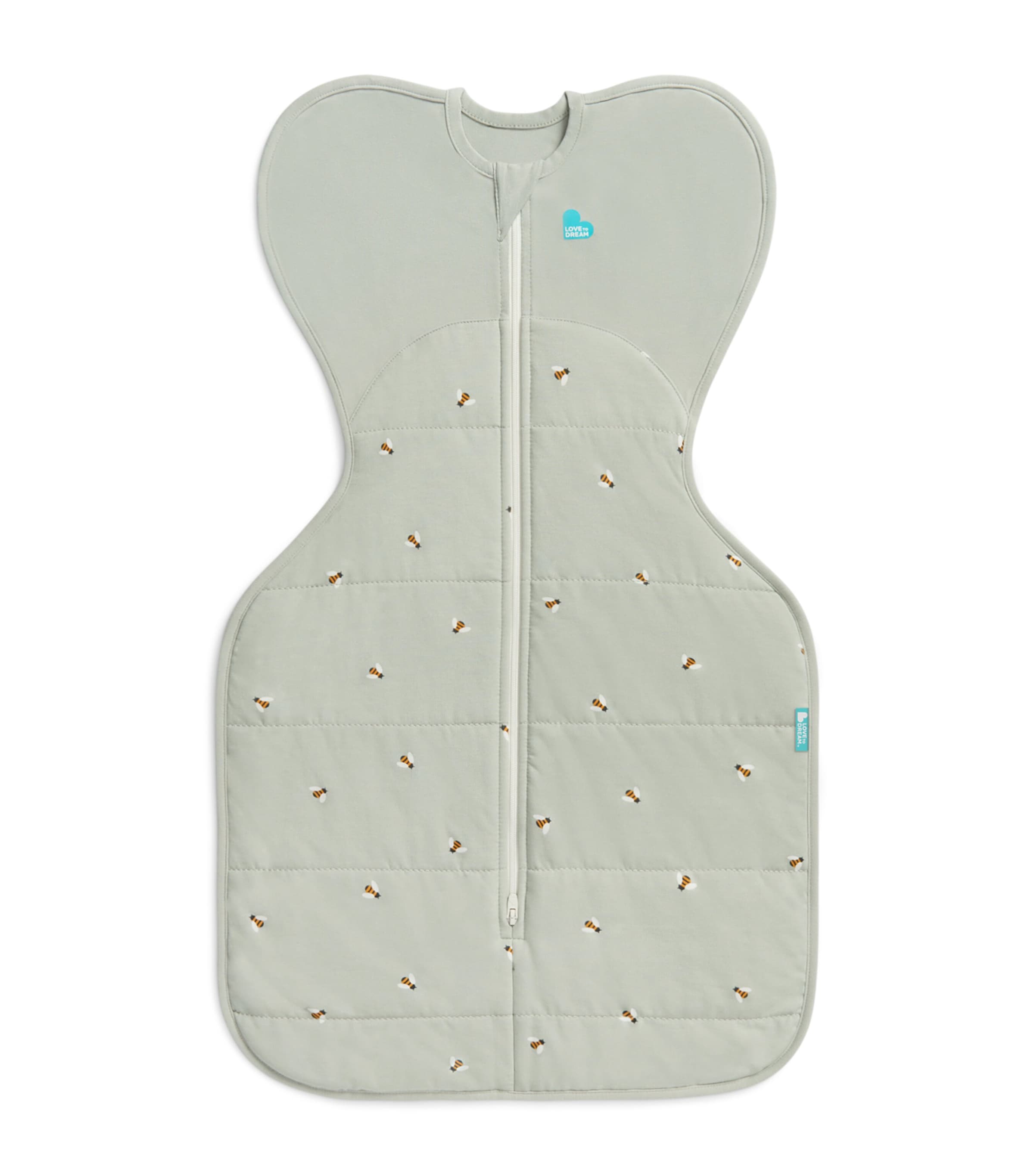 2.5 Tog Stretch-Cotton Bee Swaddle (Medium)