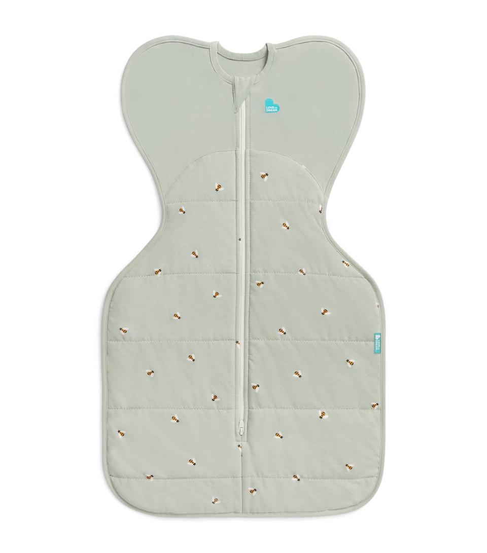 2.5 Tog Stretch-Cotton Bee Swaddle (Medium)