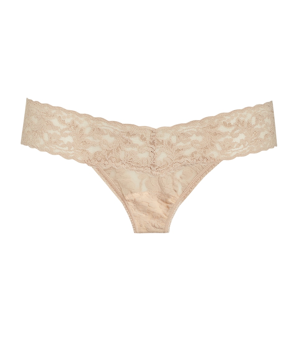 Hanky Panky Womens Low-Rise Thong (Pack of 3) Chai