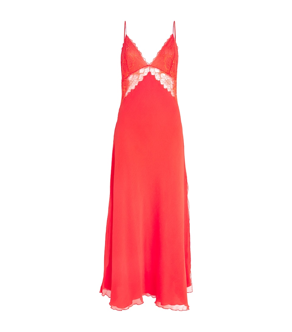 Silk Chiffon Slip Nightdress