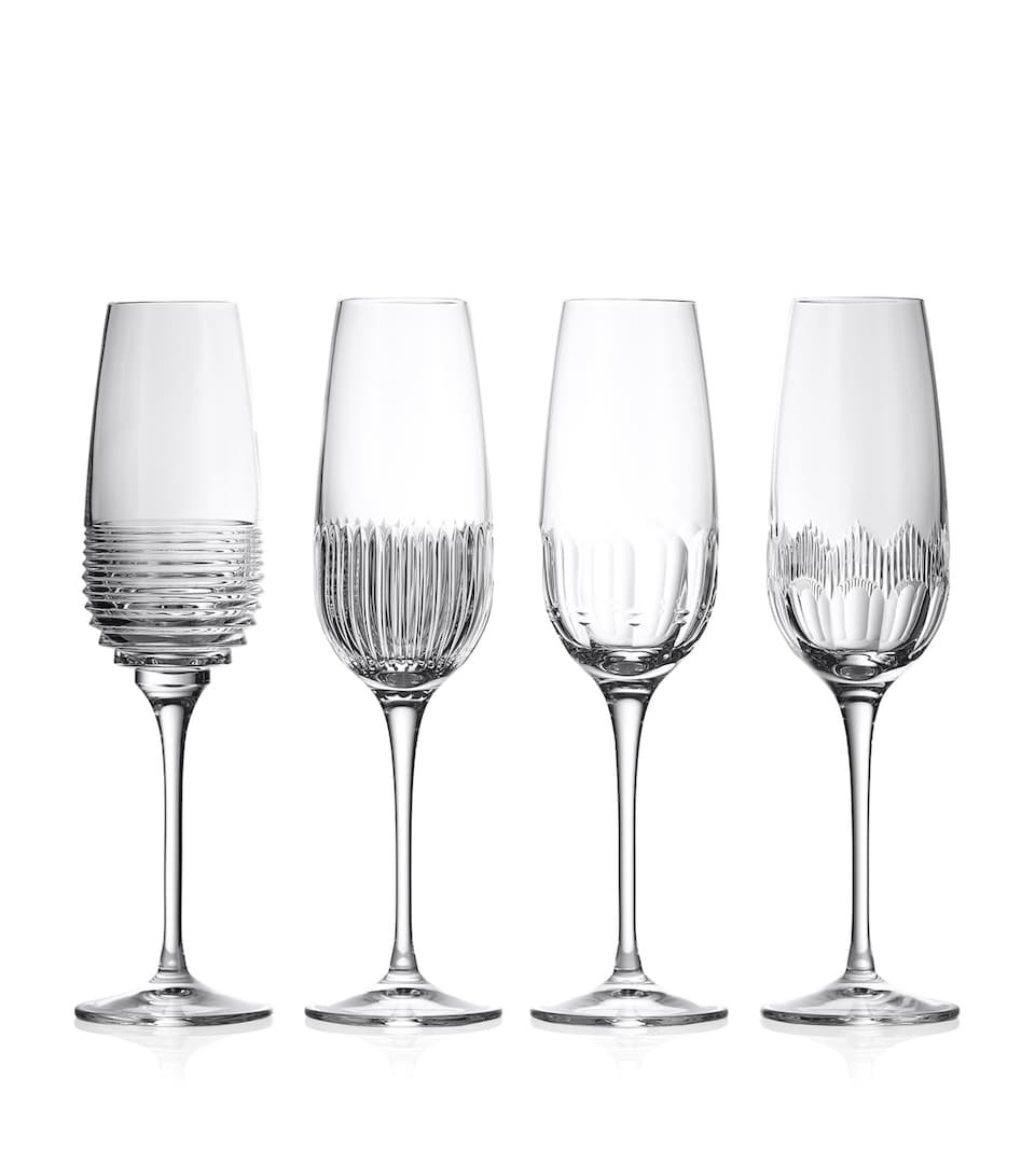 Set of 4 Mixology Circon Champagne Glasses (335ml)