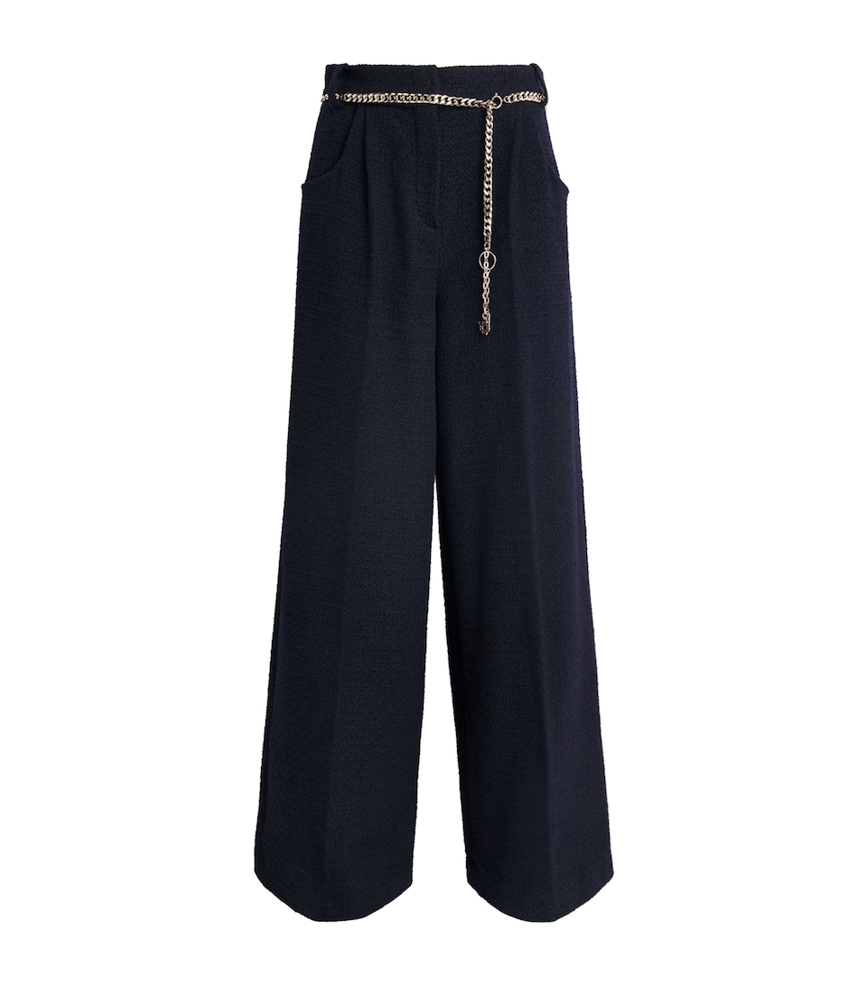 Bouclé Chain Trousers