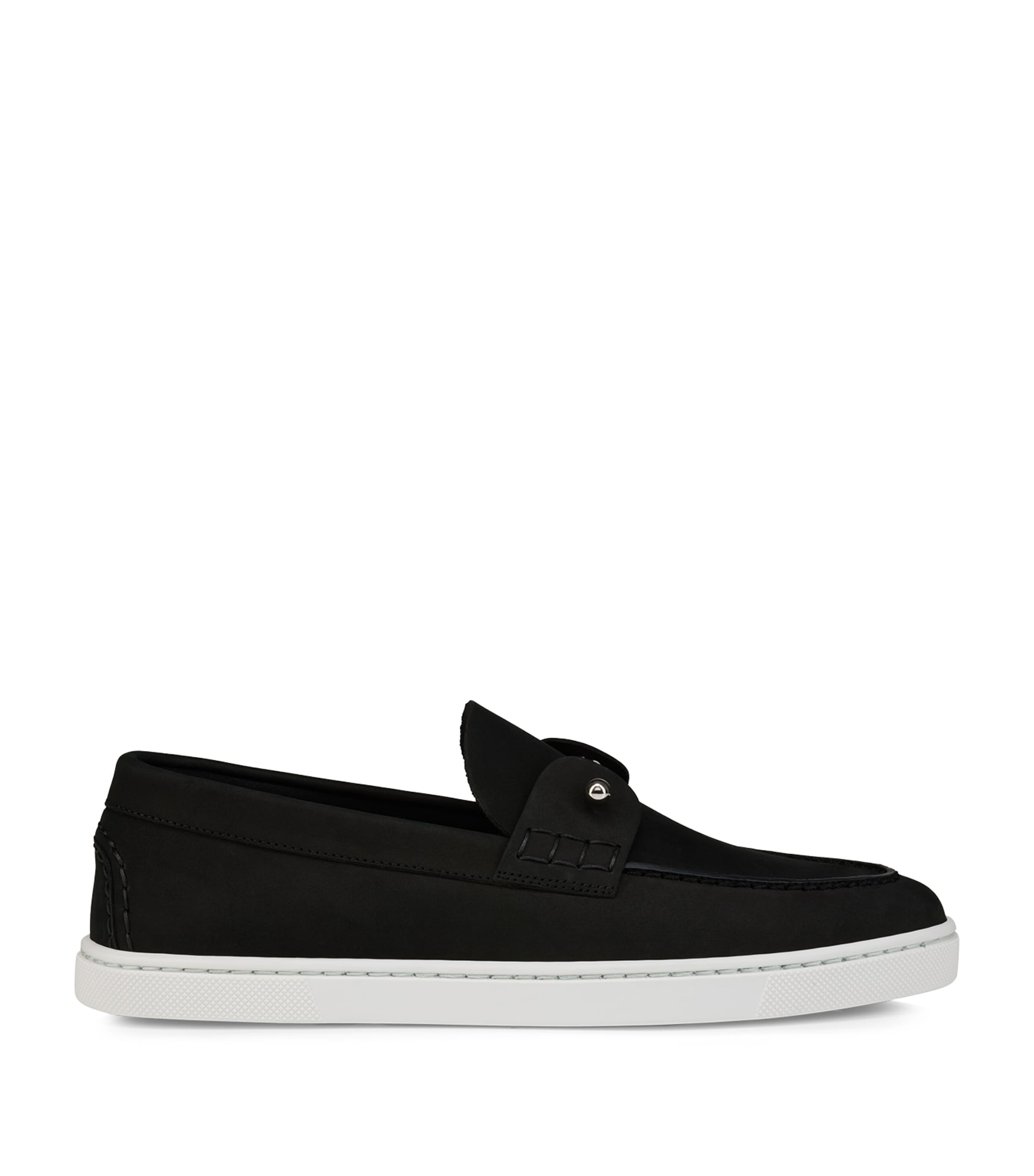 Christian Louboutin Chambeliboat Donna Leather Boat Shoes