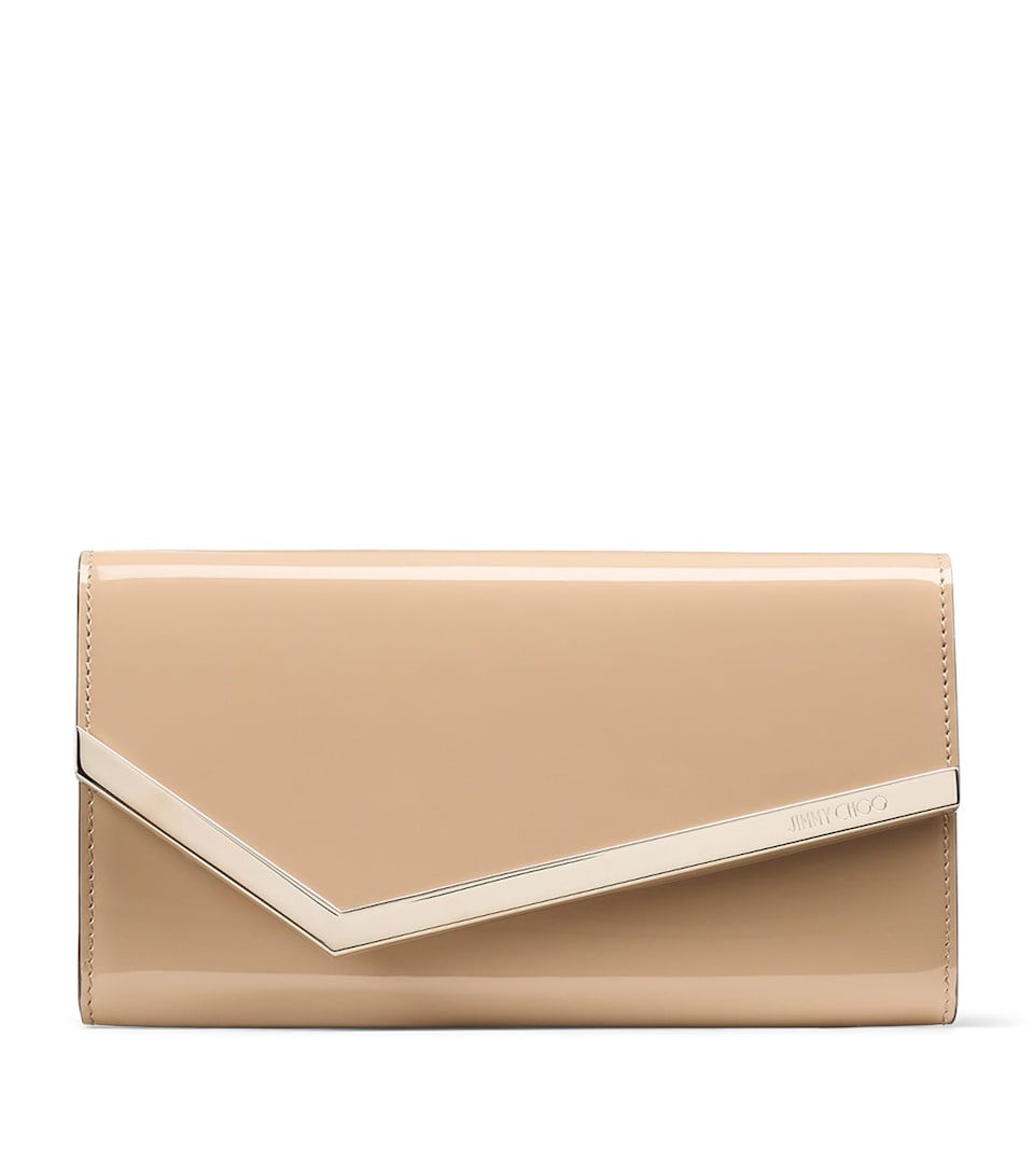 Patent Leather Emmie Clutch Bag