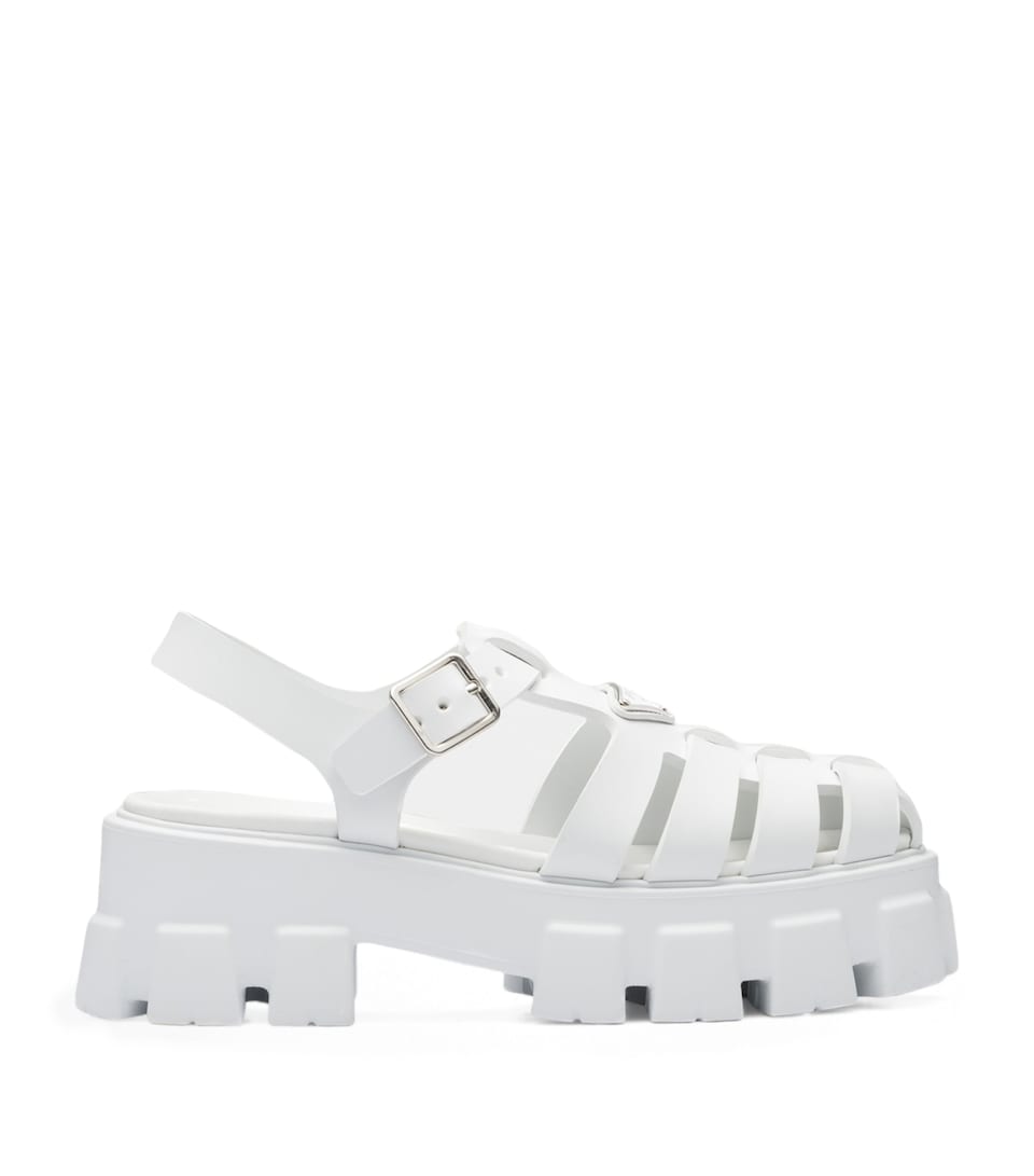 Rubber Platform Sandals 55