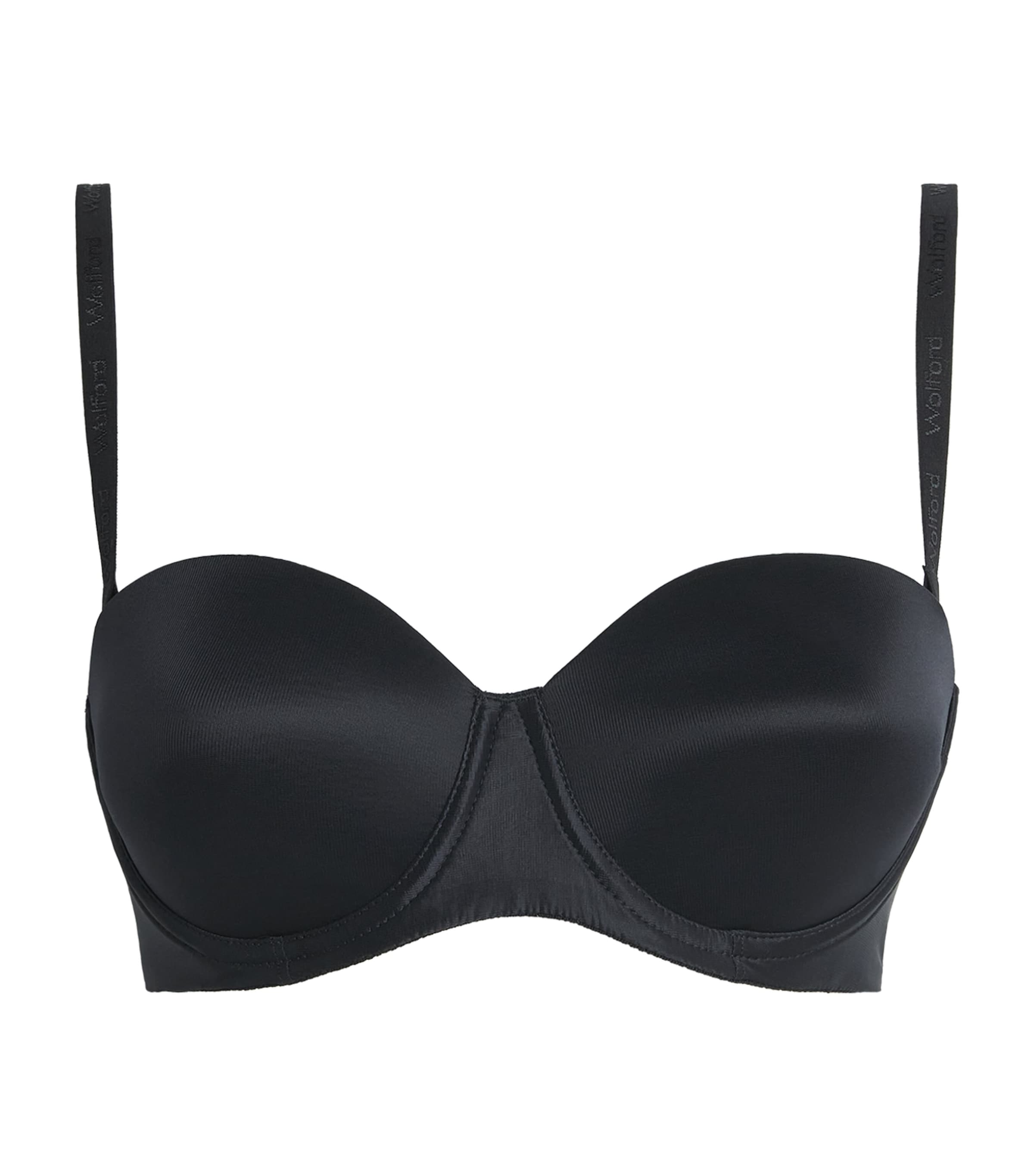 Wolford Womens Sheer Touch Bandeau Bra Black