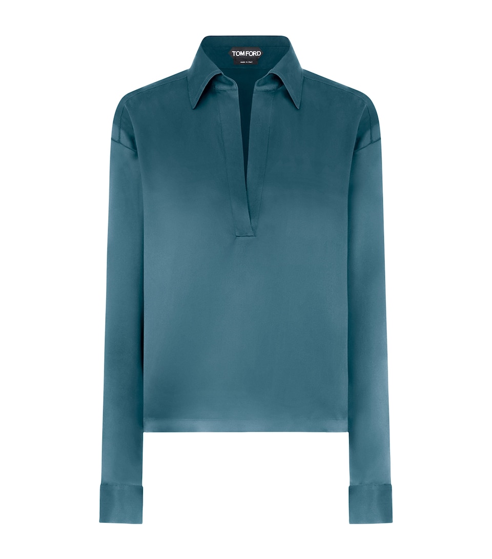 TOM FORD Womens Silk Pyjama Shirt Gdv