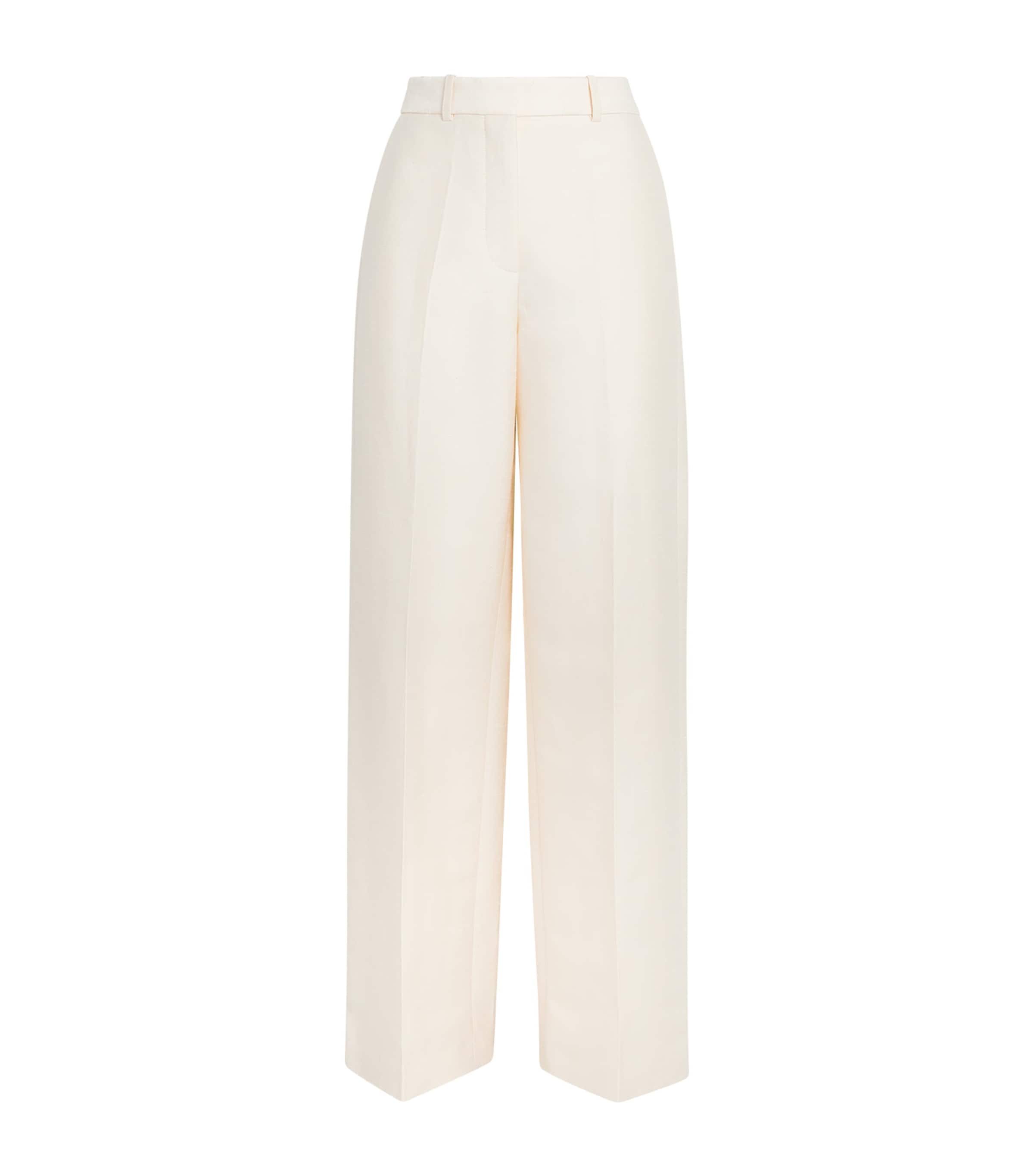 Joseph Womens Pleated Mitae Trousers Sandstone