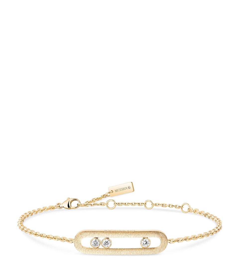 Messika Move Classique Yellow Gold and Diamond Bracelet (0.30ct) Yellow Gold