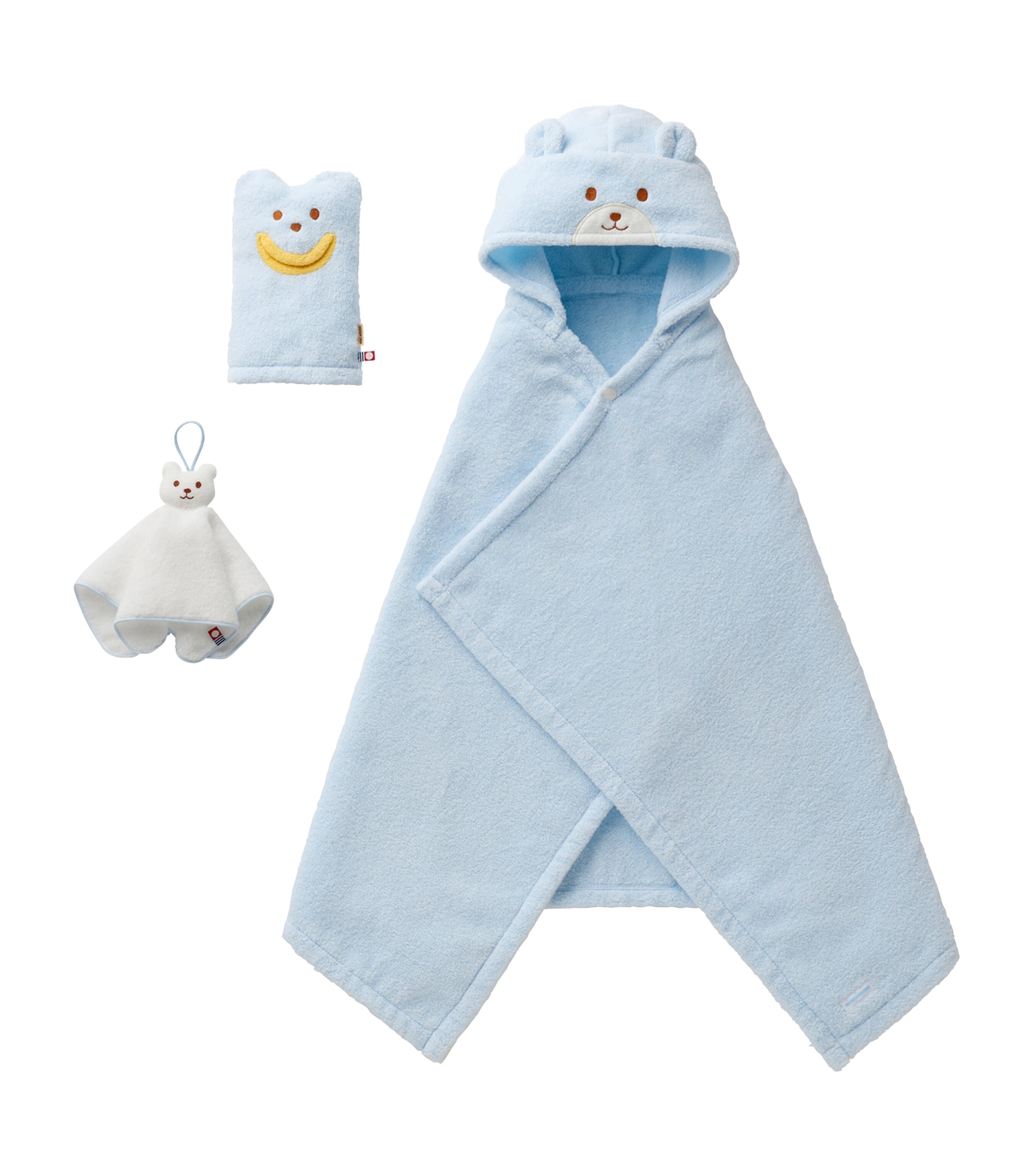 Cotton Bath Poncho Set