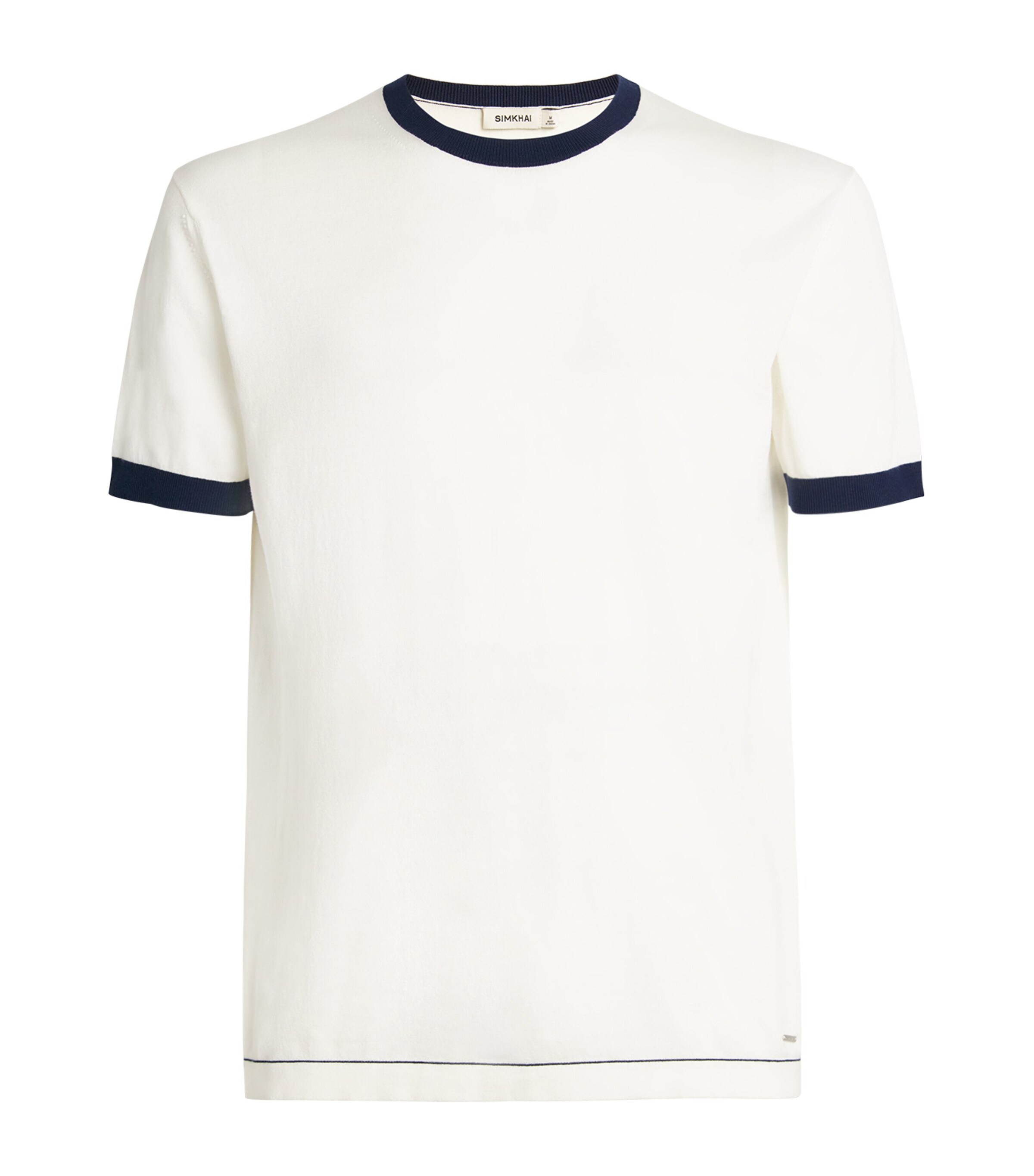 Cotton Contrast-Collar Donovan T-Shirt
