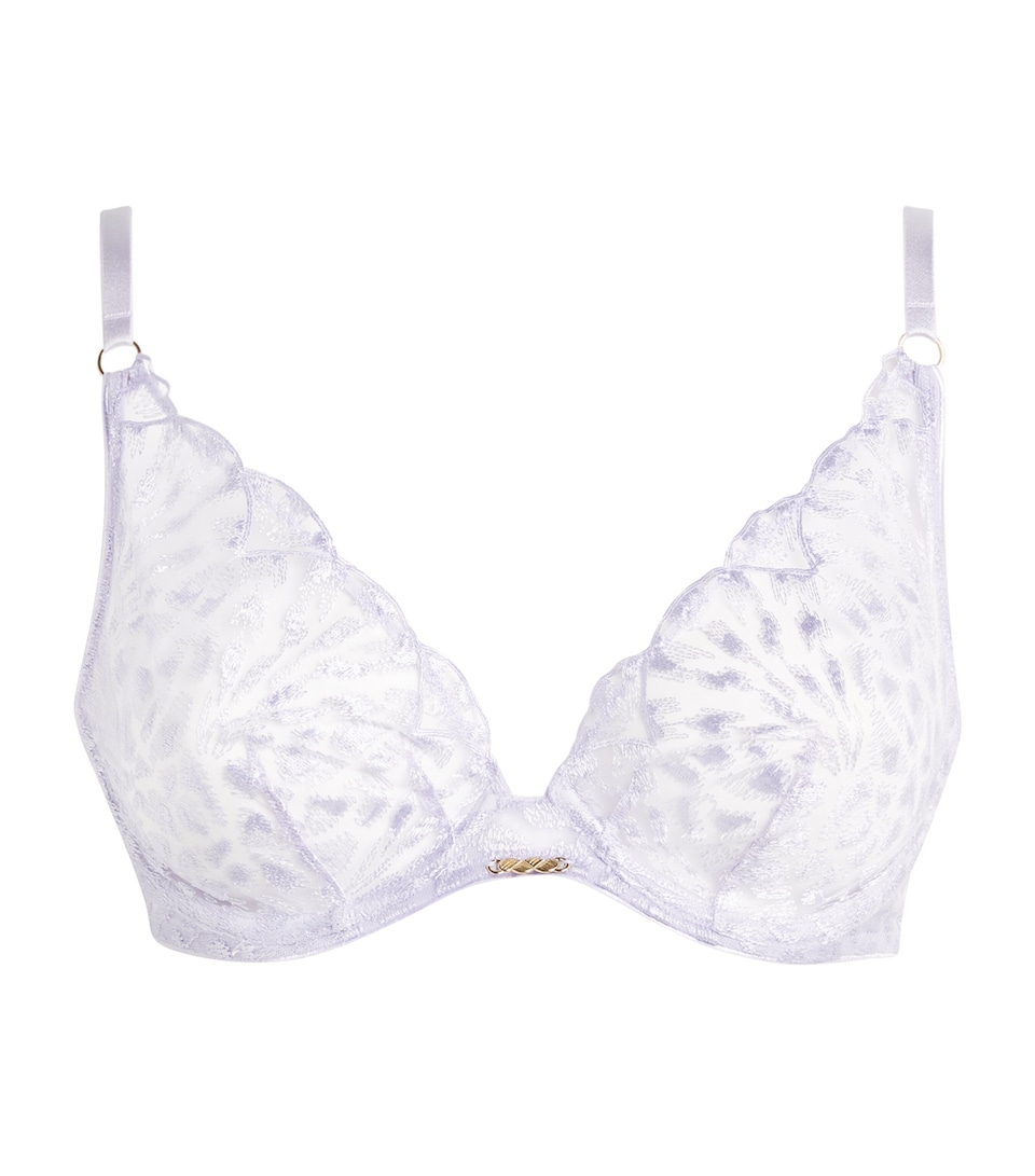 Aubade Womens Crazy in Love Triangle Bra Wisteria
