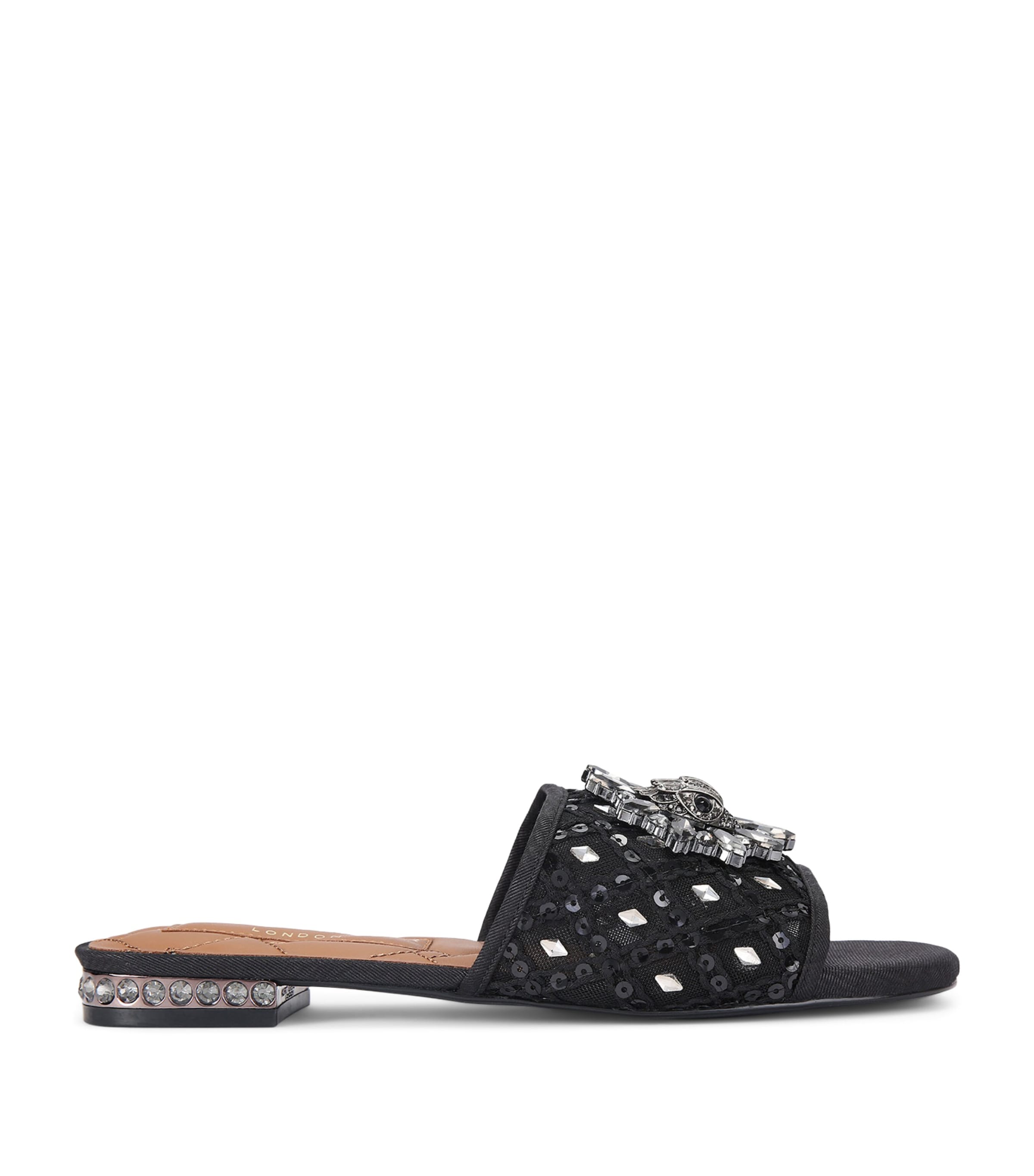 Embellished Chelsea Flat Sandals