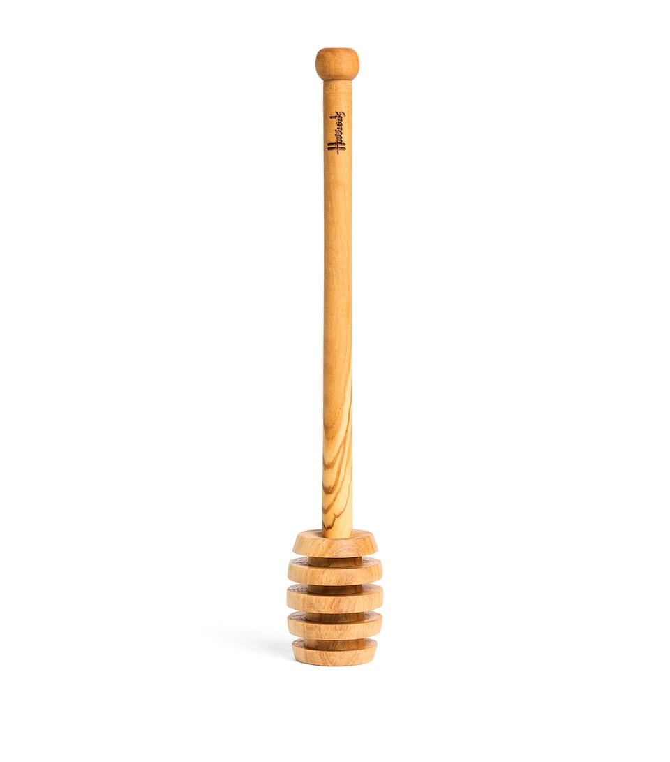 Harrods Olive Wood Honey Dipper