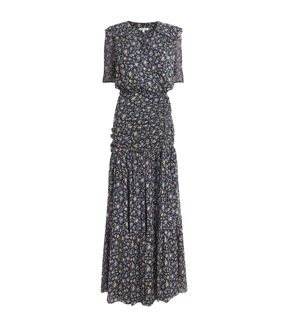 Silk Mick Maxi Dress