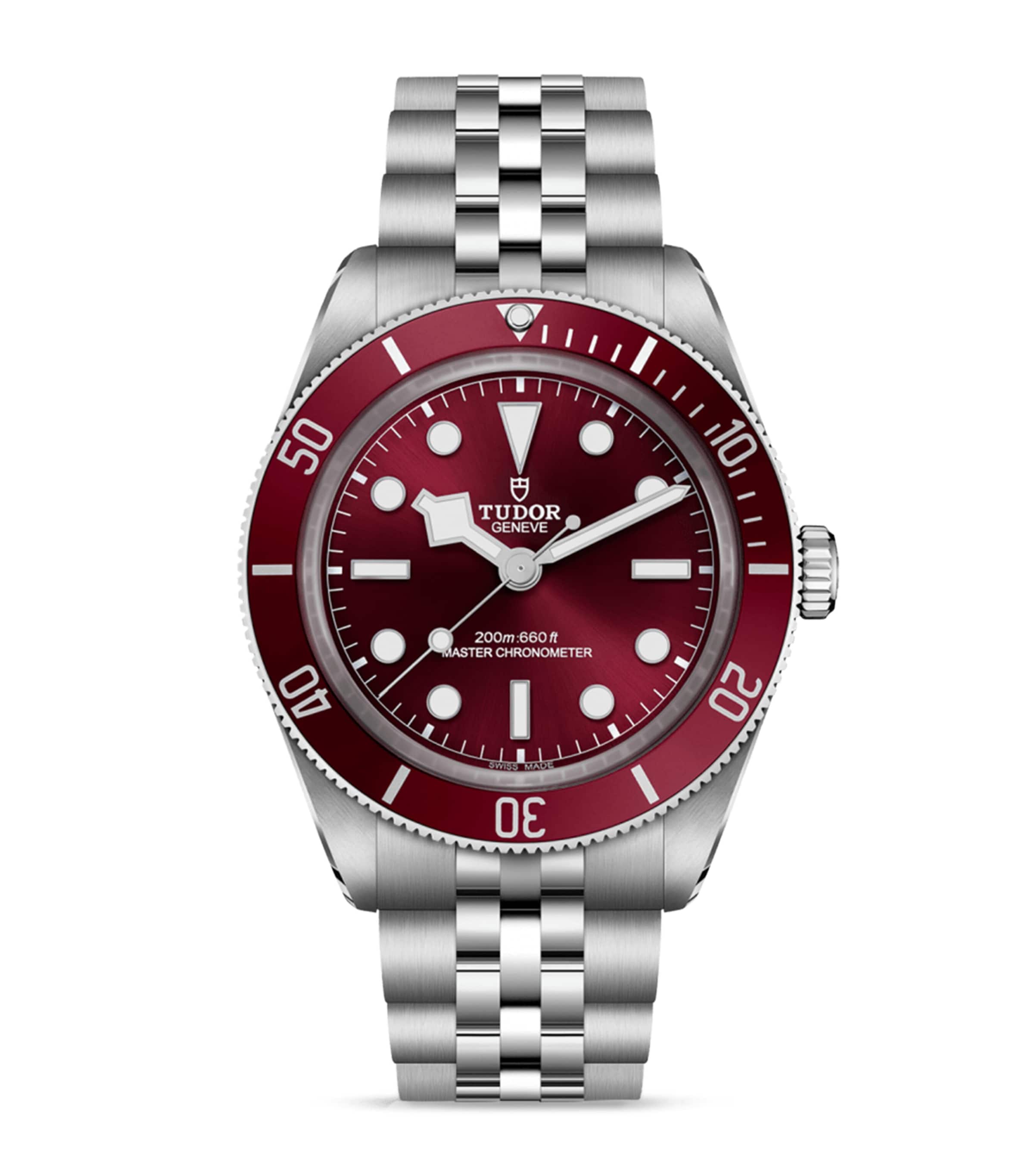 TUDOR Black Bay 58 Stainless Steel Watch 39mm Red