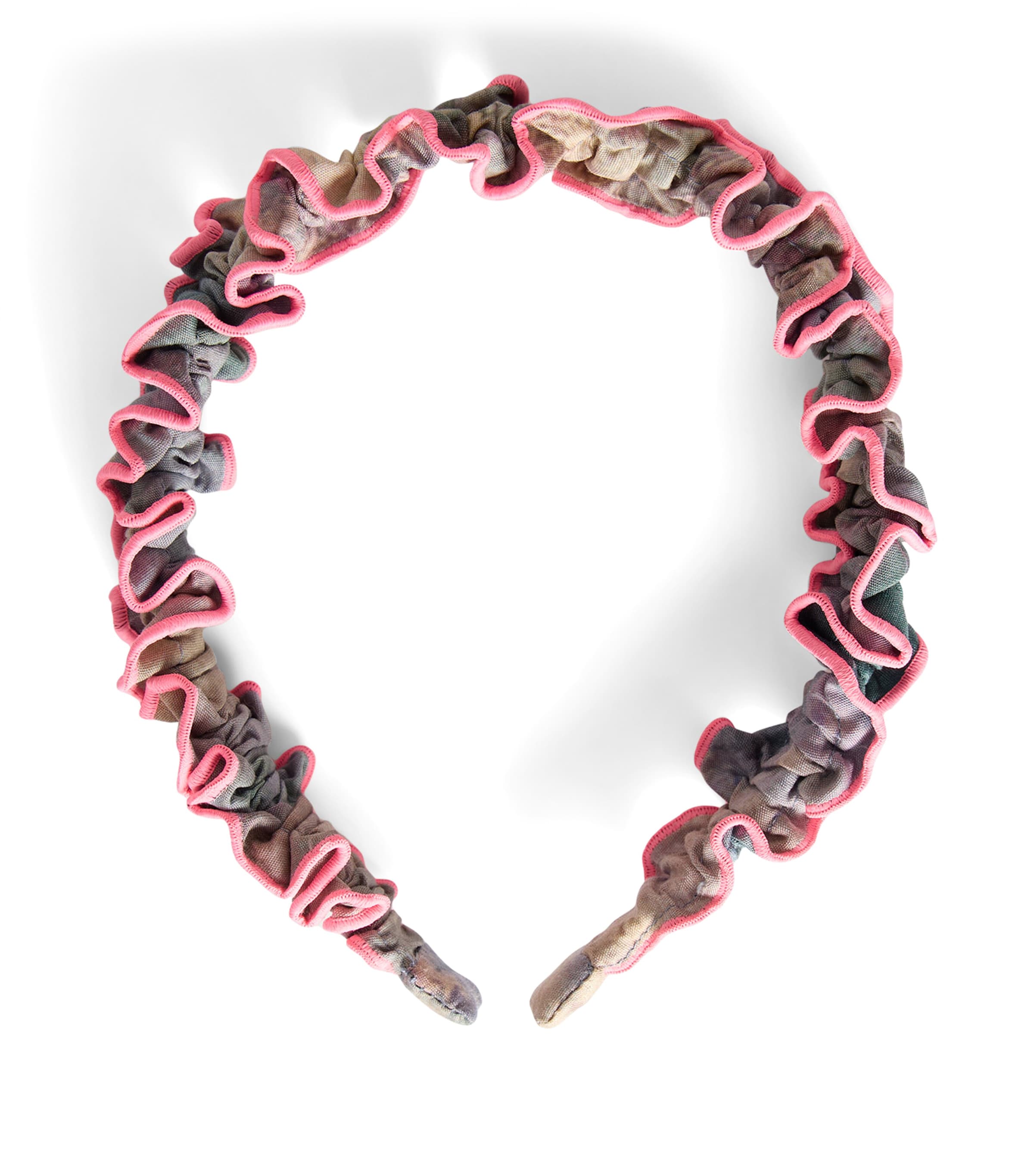 Bonpoint Floral Headband Bleu Ardoise