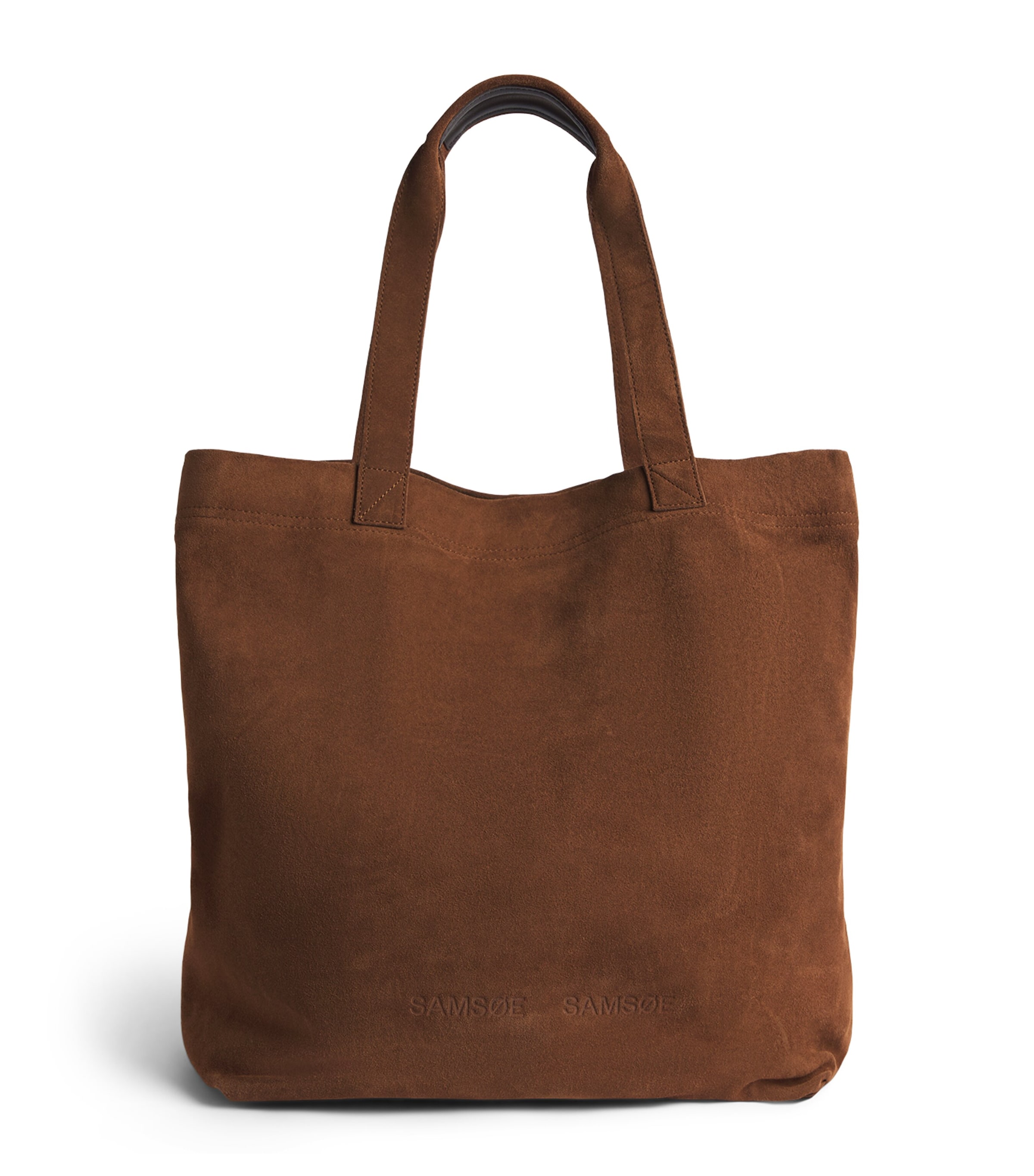 Samsøe Samsøe Suede Sadulwich Tote Bag Carafe