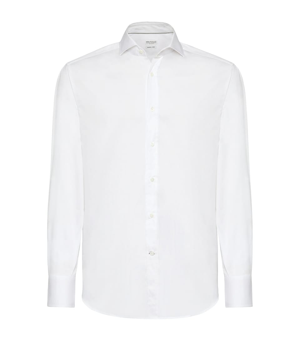 Cotton Twill Slim-Fit Shirt