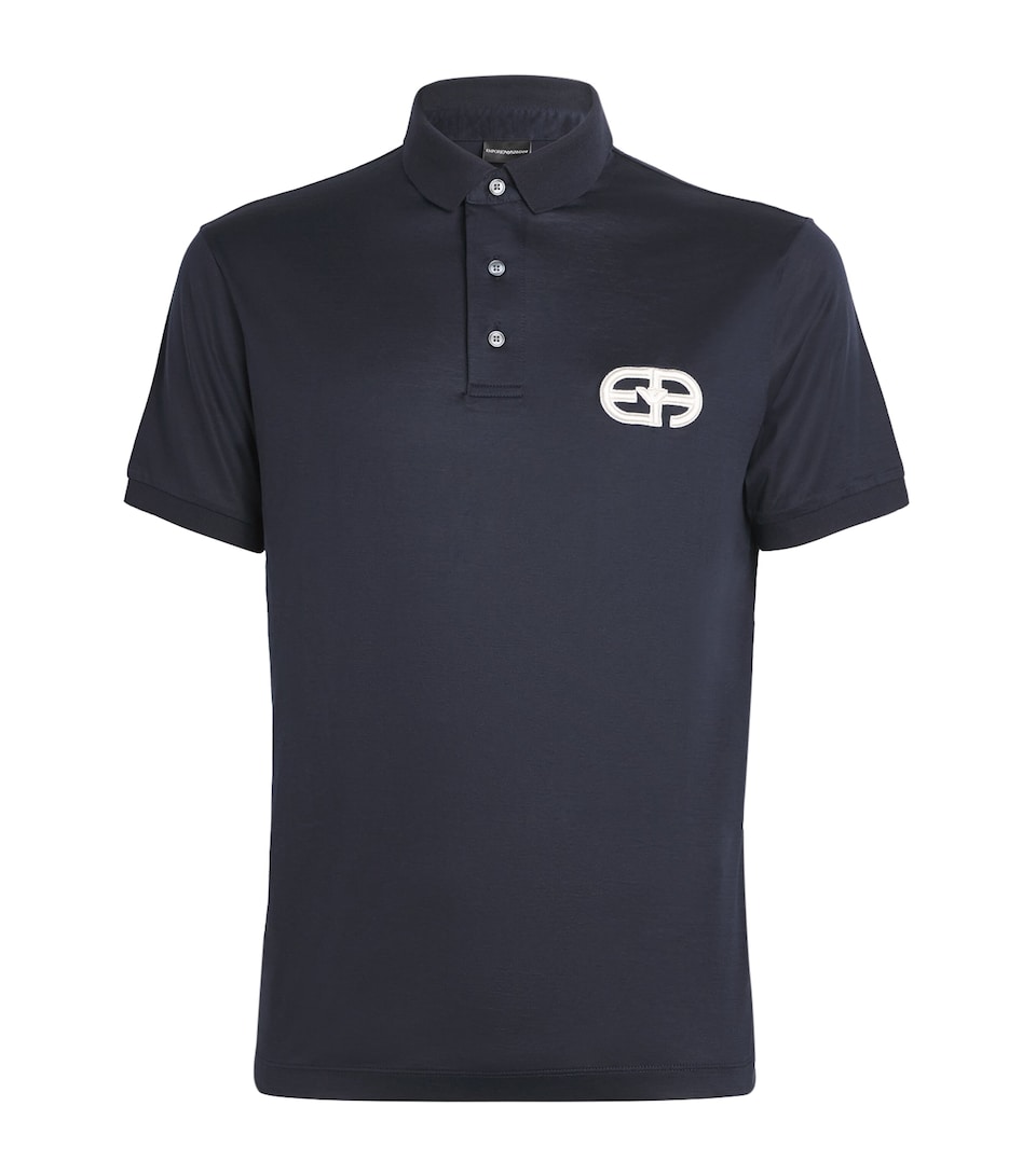 Embroidered Logo Polo Shirt