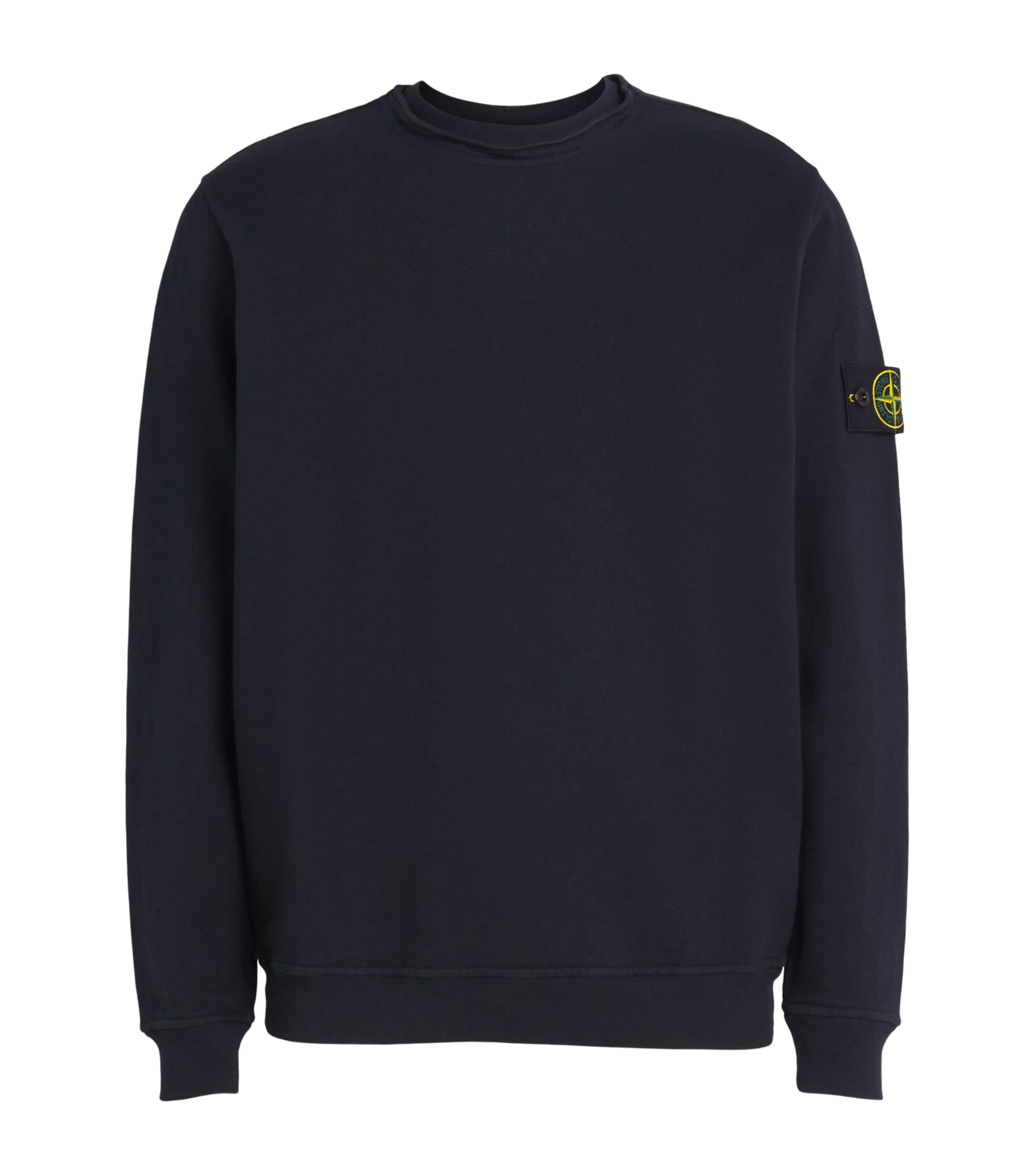 Stone Island Mens Cotton Compass Sweatshirt