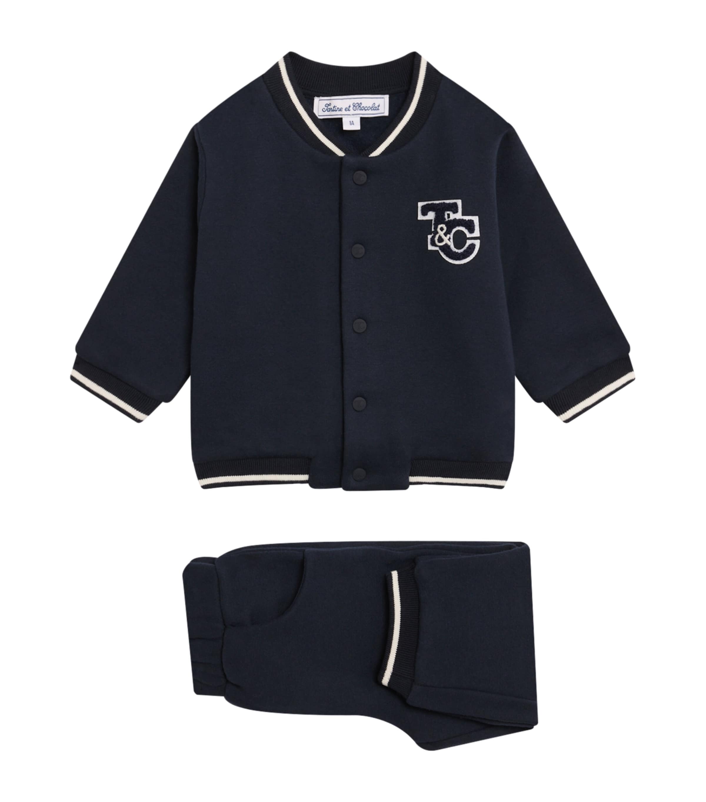 Embroidered Jacket and Sweatpants Set (3 Months-4 Years)