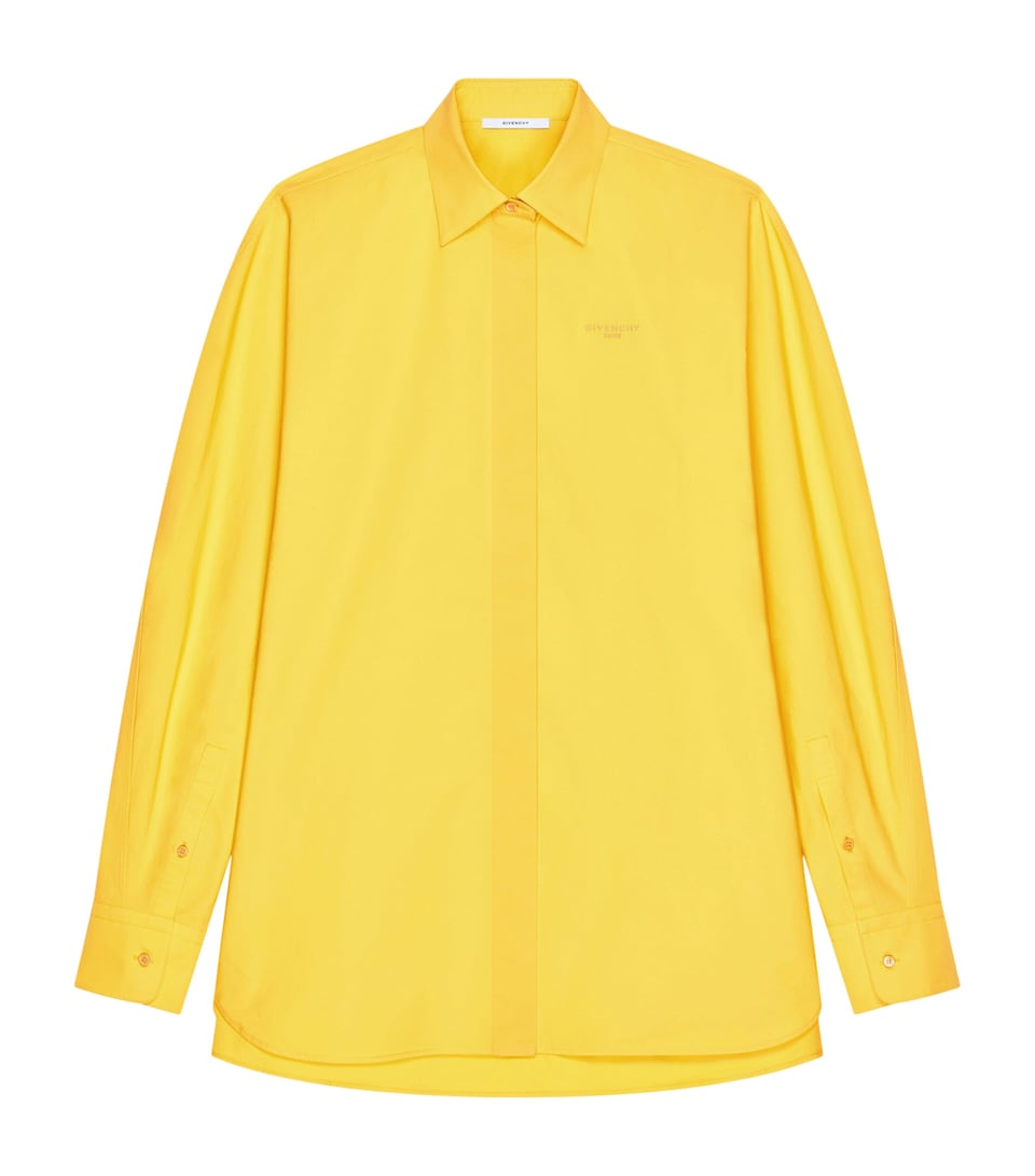Givenchy Womens Cotton Poplin Cocoon Shirt
