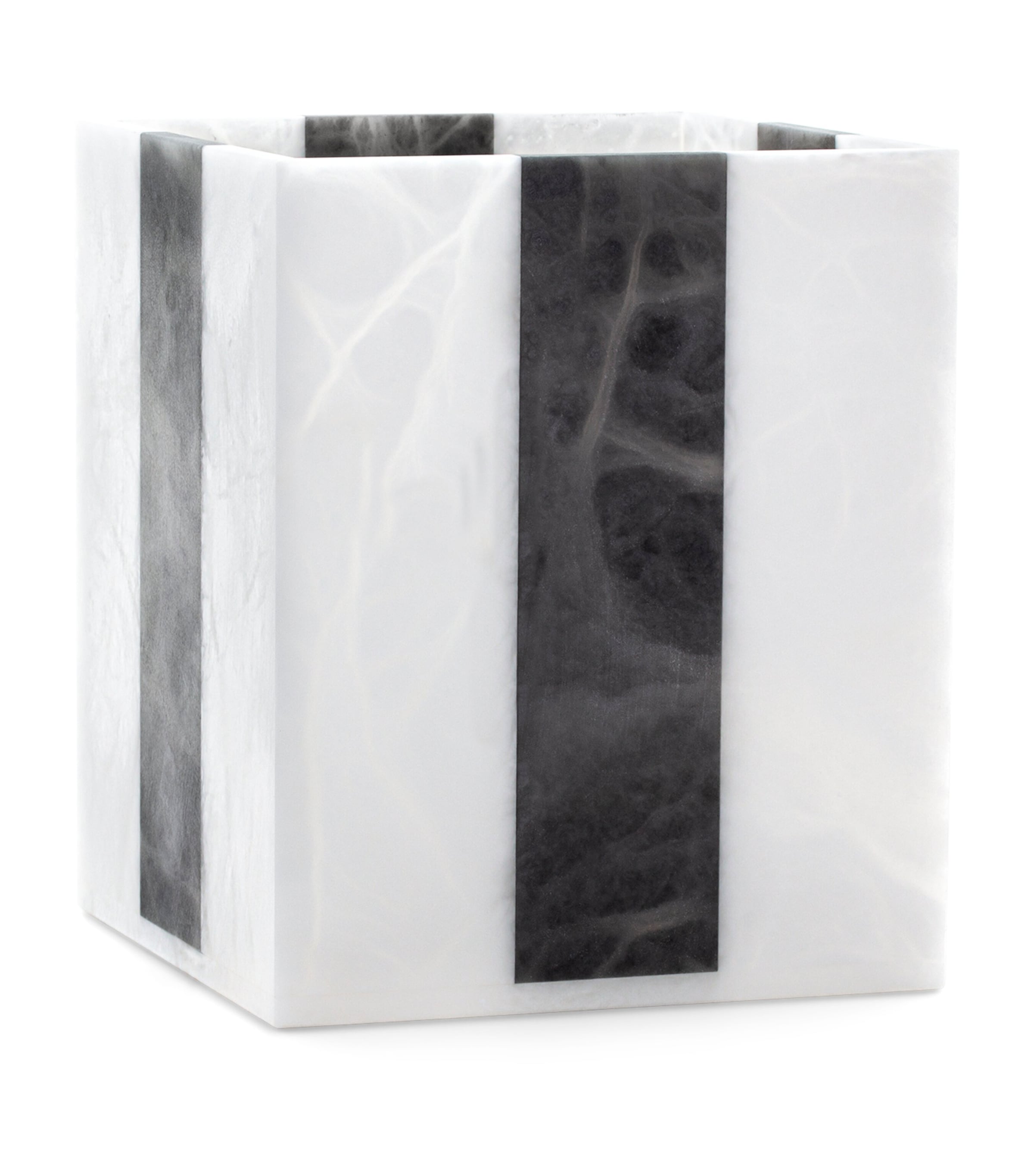 Alabaster Banda Waste Bin