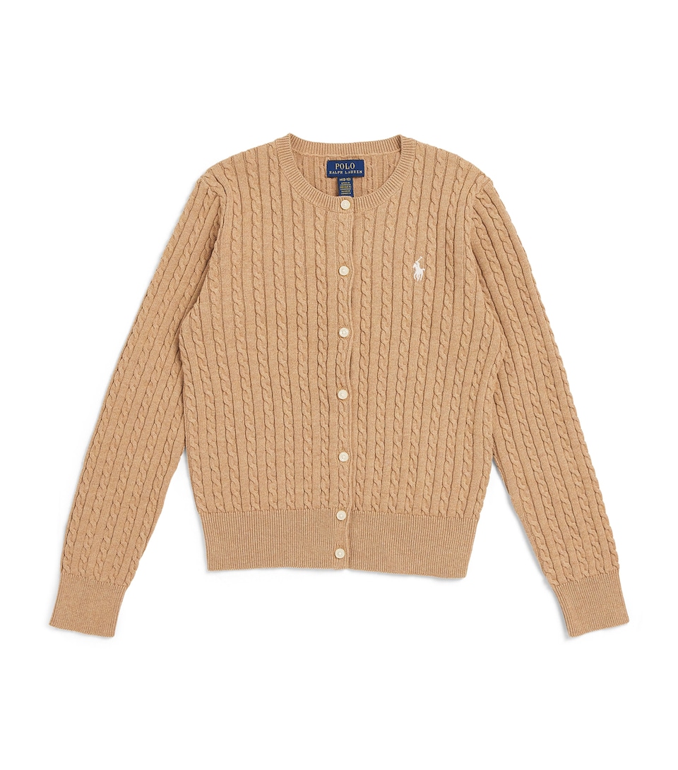 Cotton Cable-Knit Cardigan (2-7 Years)