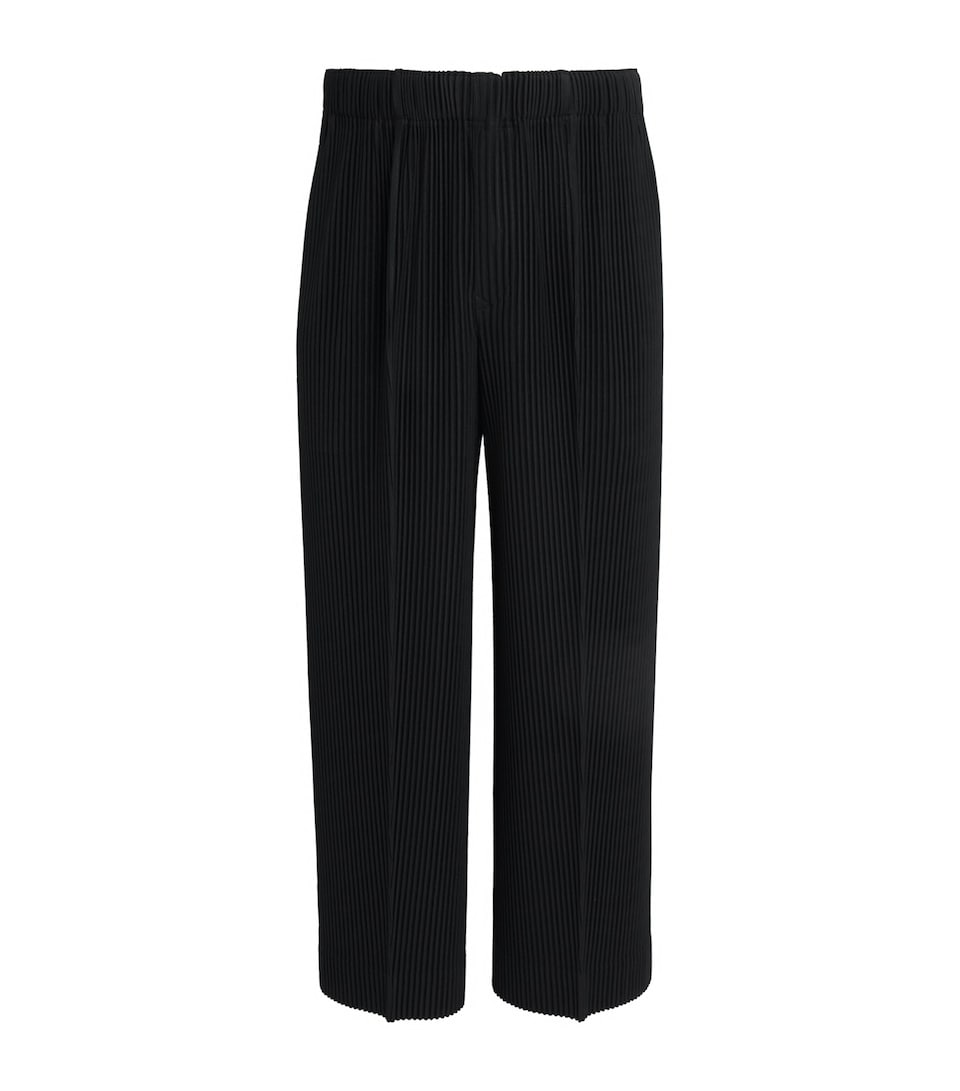 Cropped Wide-Leg Trousers