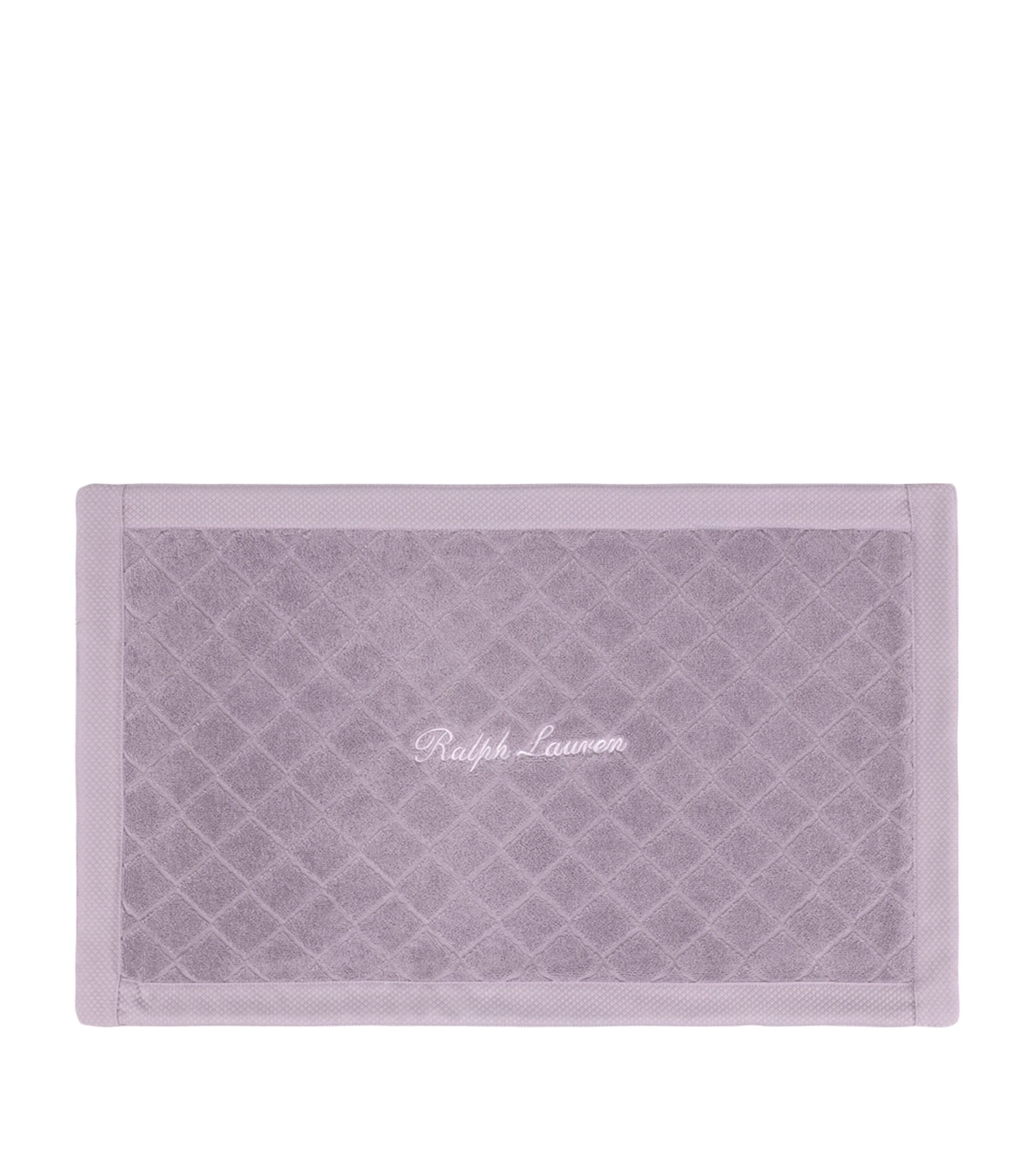 Ralph Lauren Home Dulaney Bath Mat (50cm x 80cm) Lilac